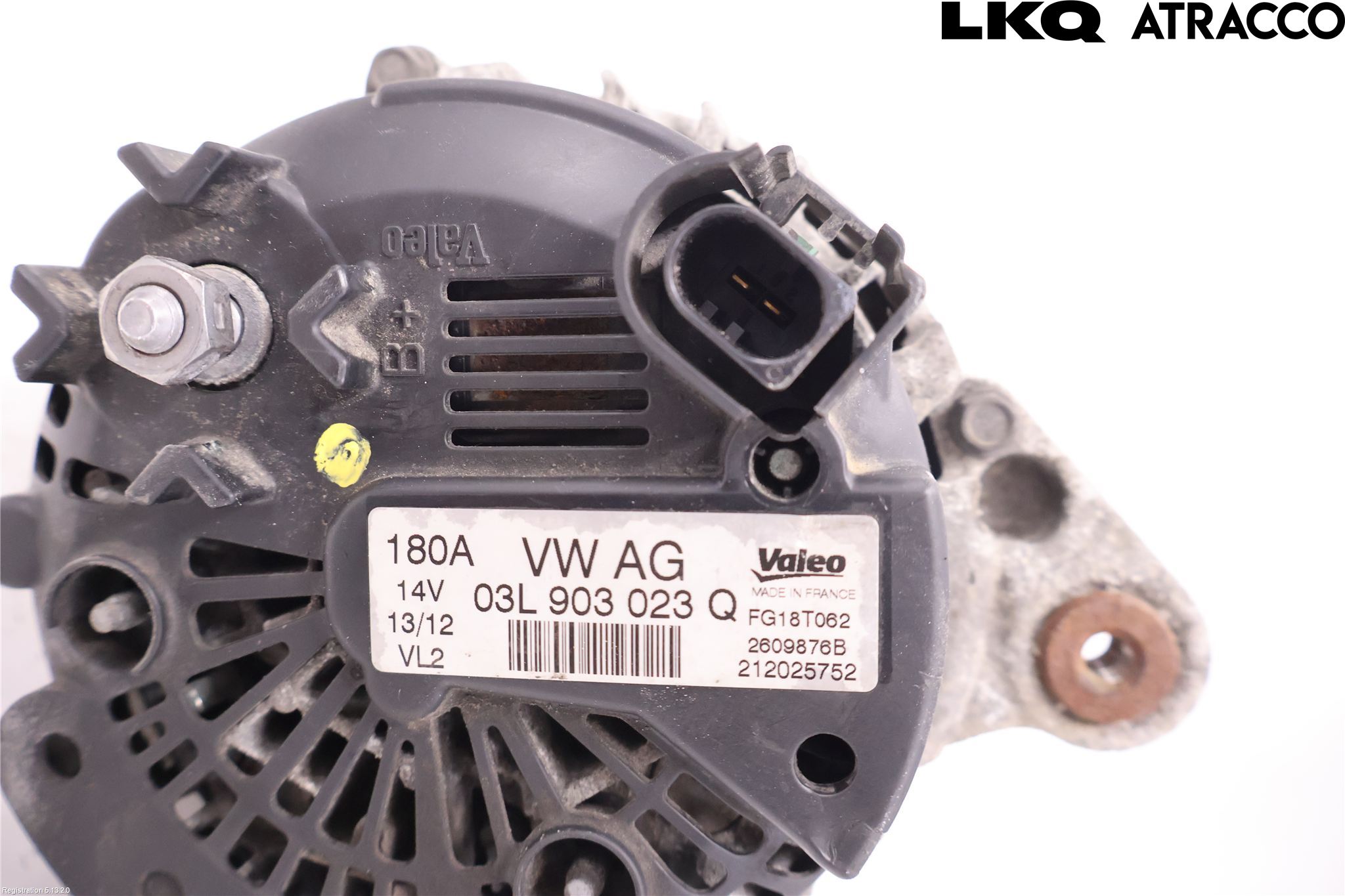 Volkswagen VW TRANSP/CARAVELLE (T5) 04-15 Generator