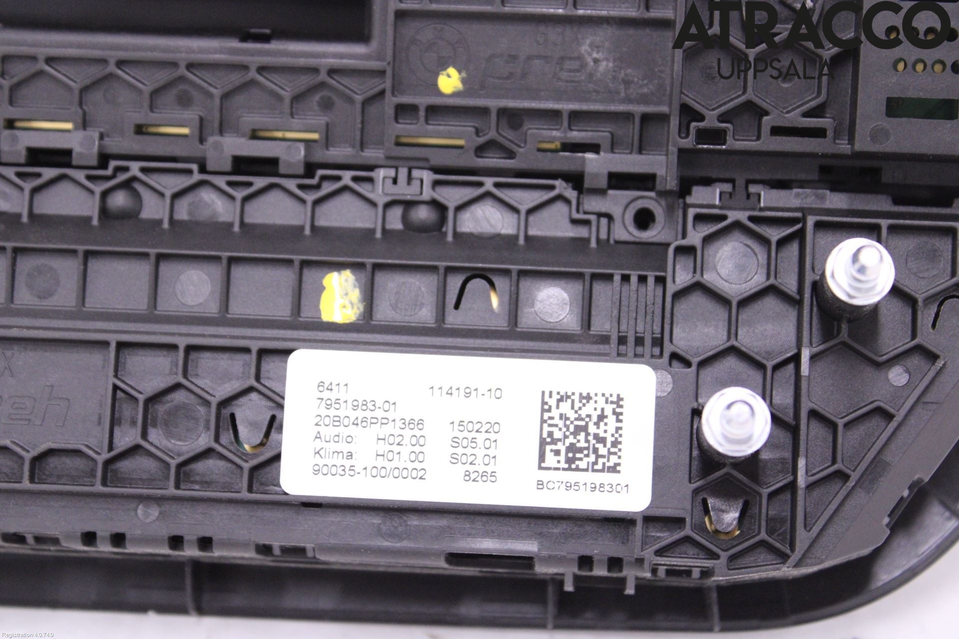 BMW X3 G01 18- Ac Styrenhet Ac Manöveren