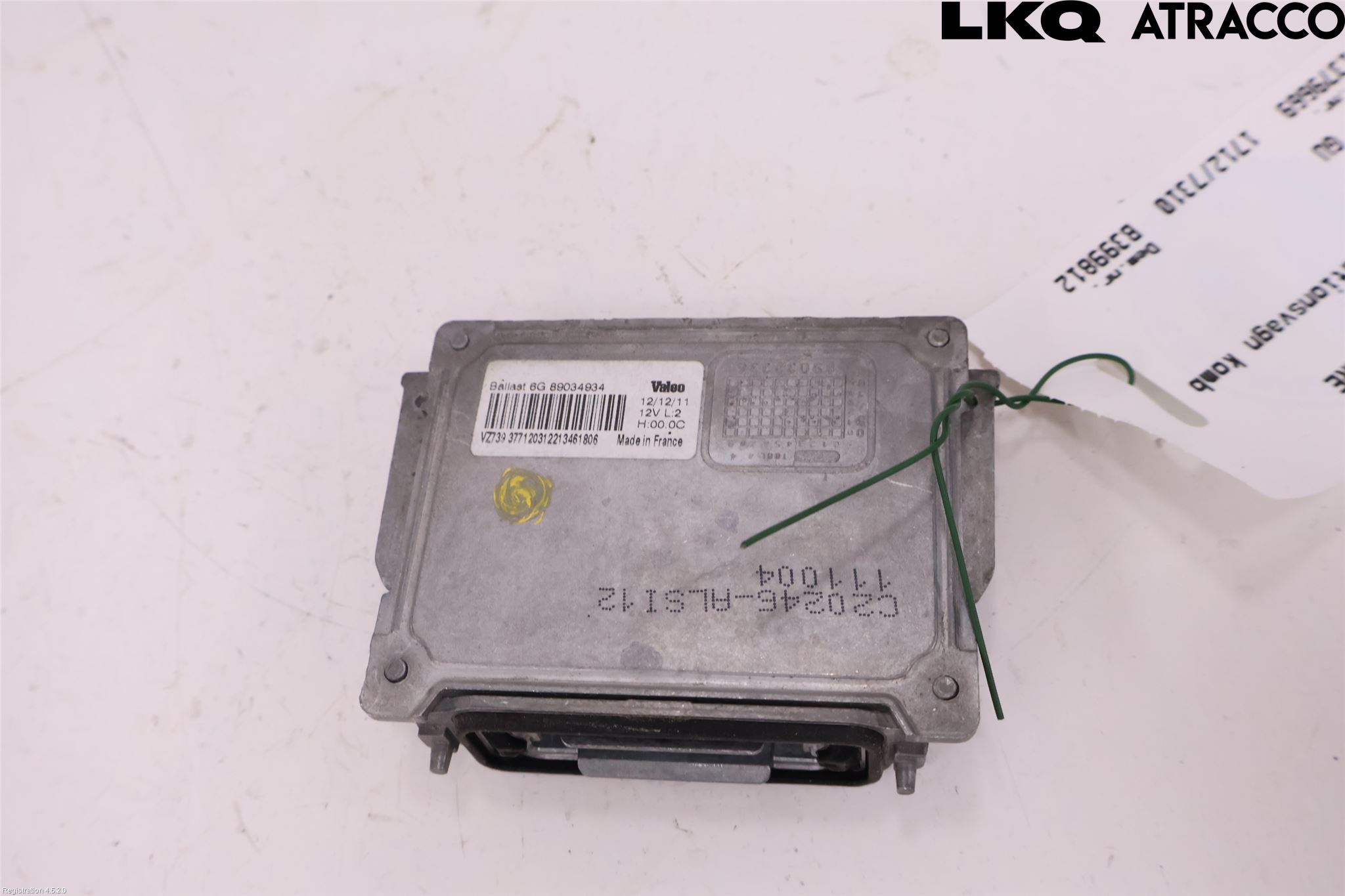 Citroen C5 08-17 Styrenhet Strålkastare