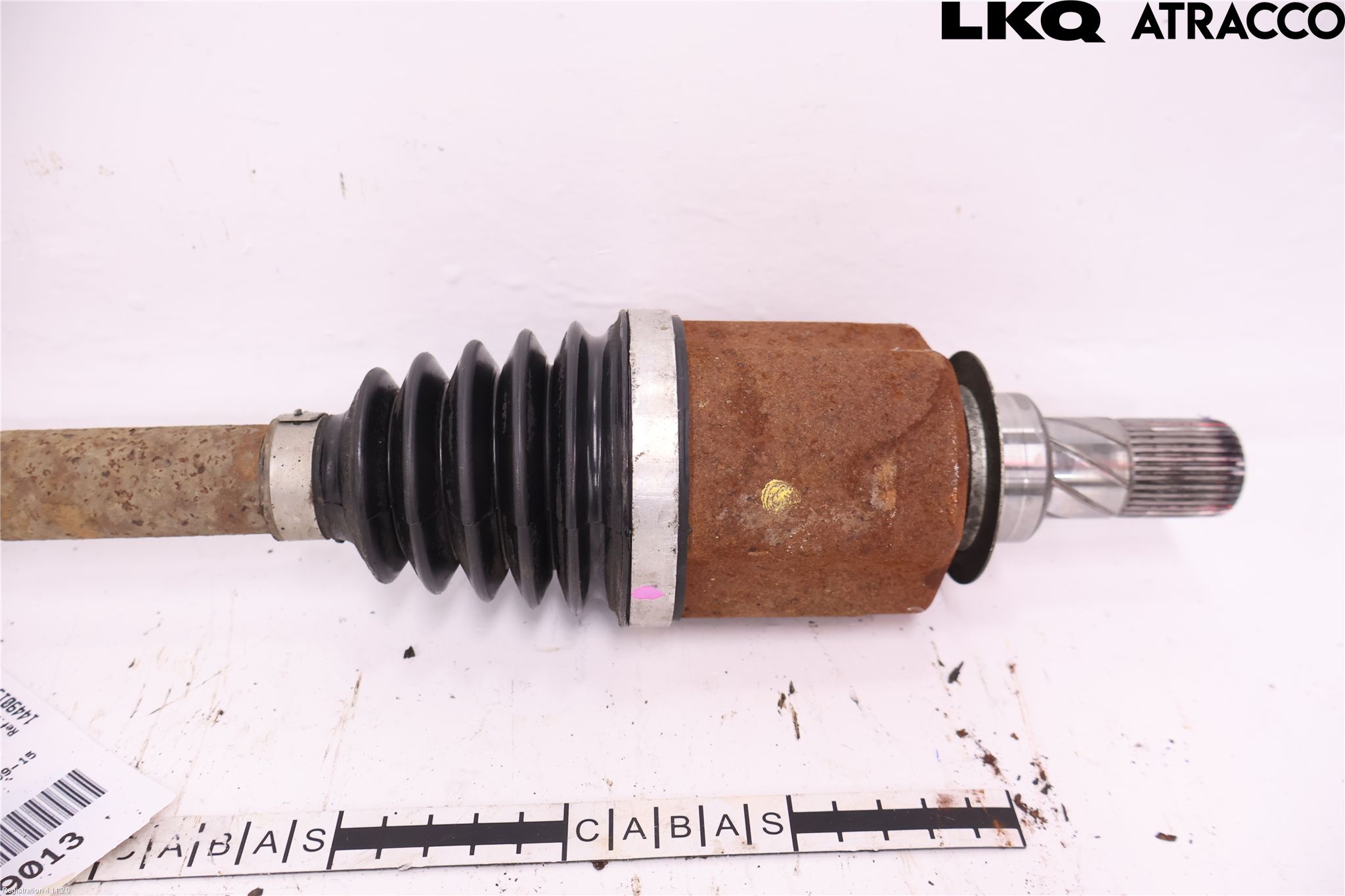 Renault MEGANE III 09-15 Drivaxel Fram Vänster