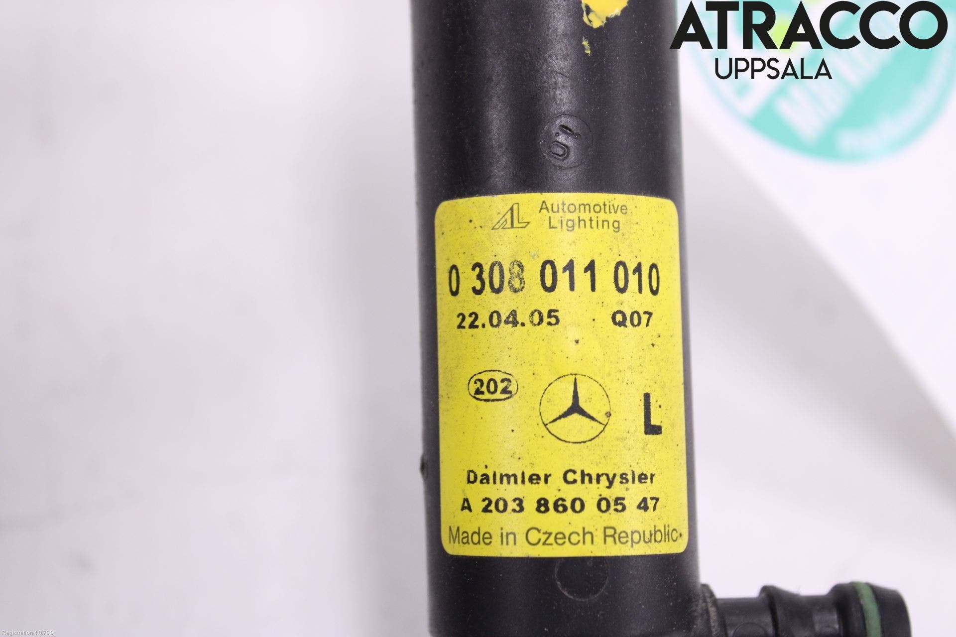 Mercedes-Benz MB C (203) 00-07 Spolarmunstycke Strålkastare