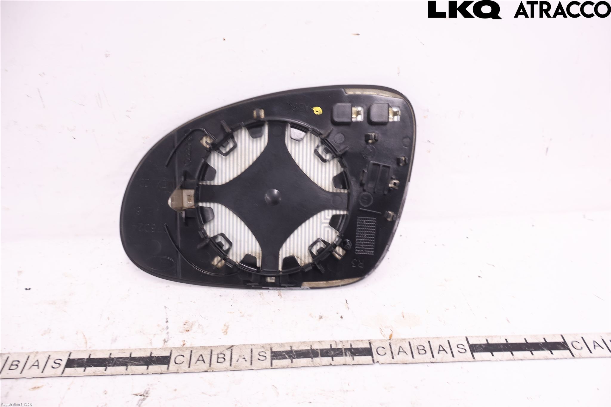 Volkswagen VW GOLF V 04-09 Spegelglas Hö