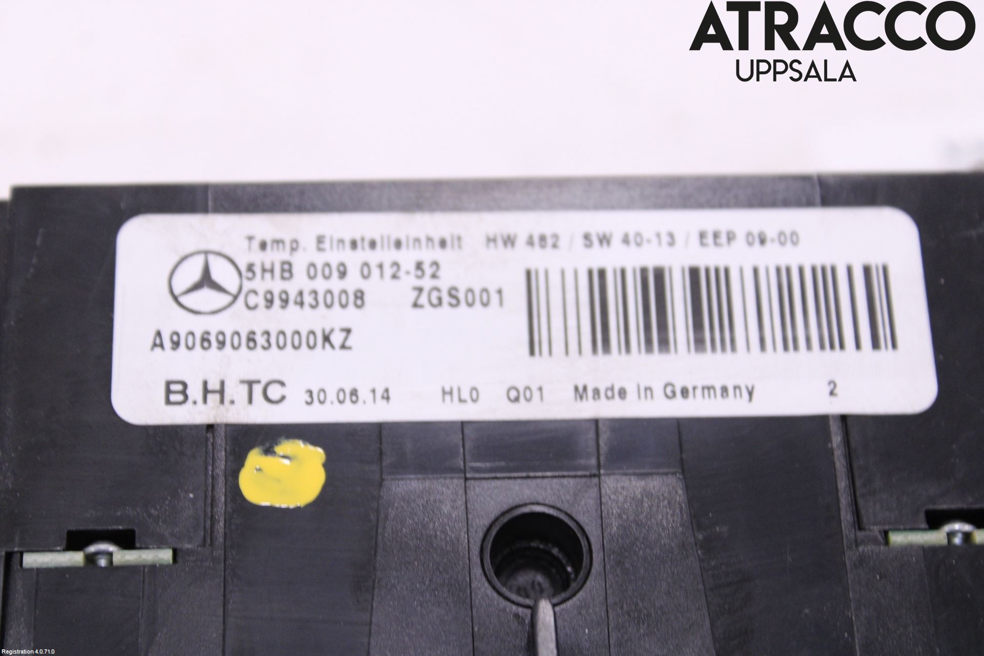 Mercedes-Benz MB SPRINTER (W906) 06-18 Ac Styrenhet Ac Manöveren