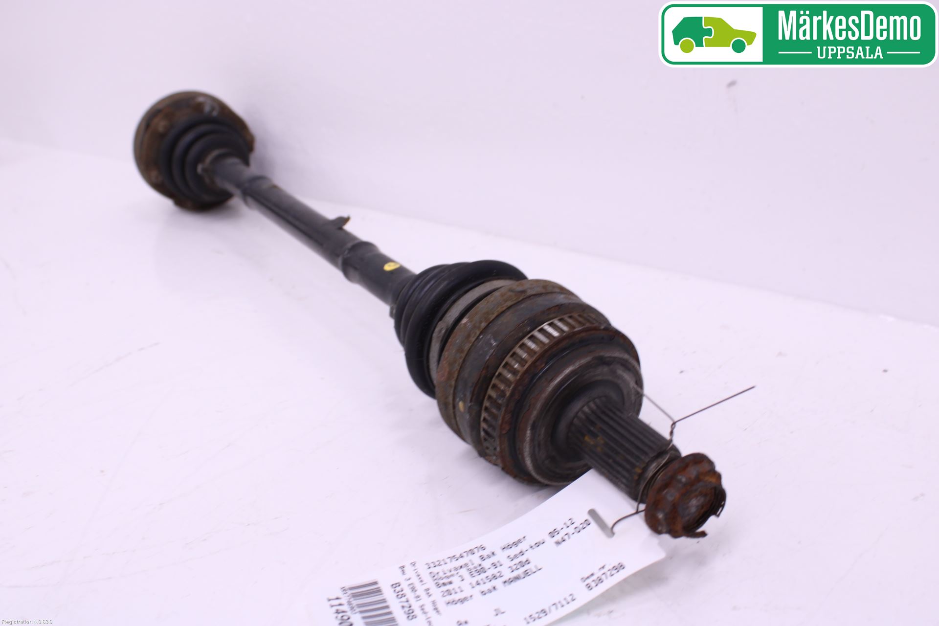 BMW 3 E90/91 SED/TOU 05-12 Drivaxel Bak Höger