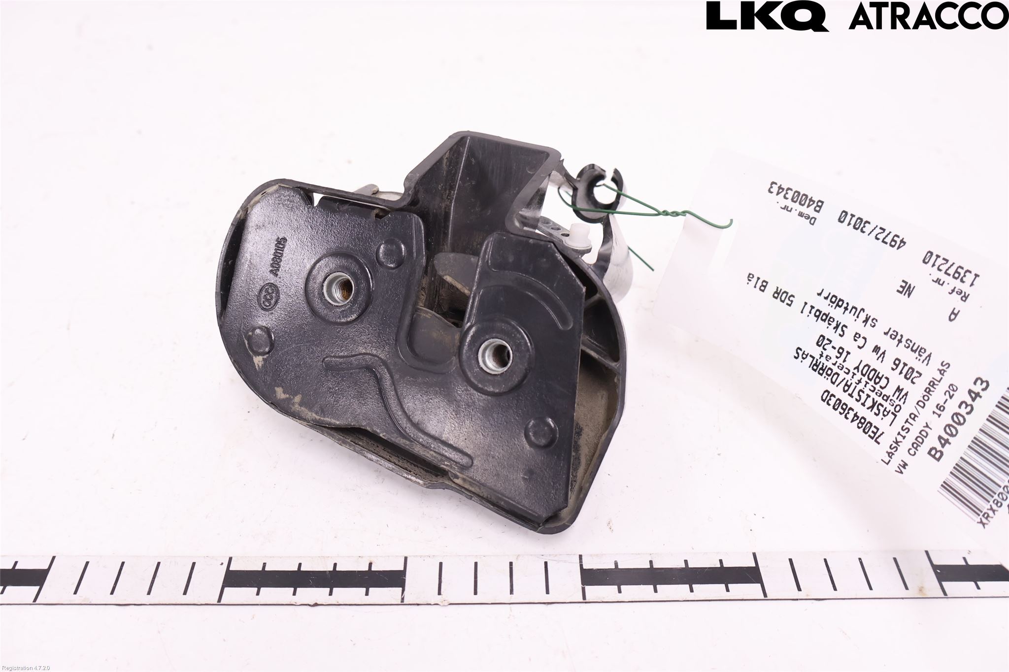 Volkswagen VW CADDY 16-20 Låskista-Dörrlås