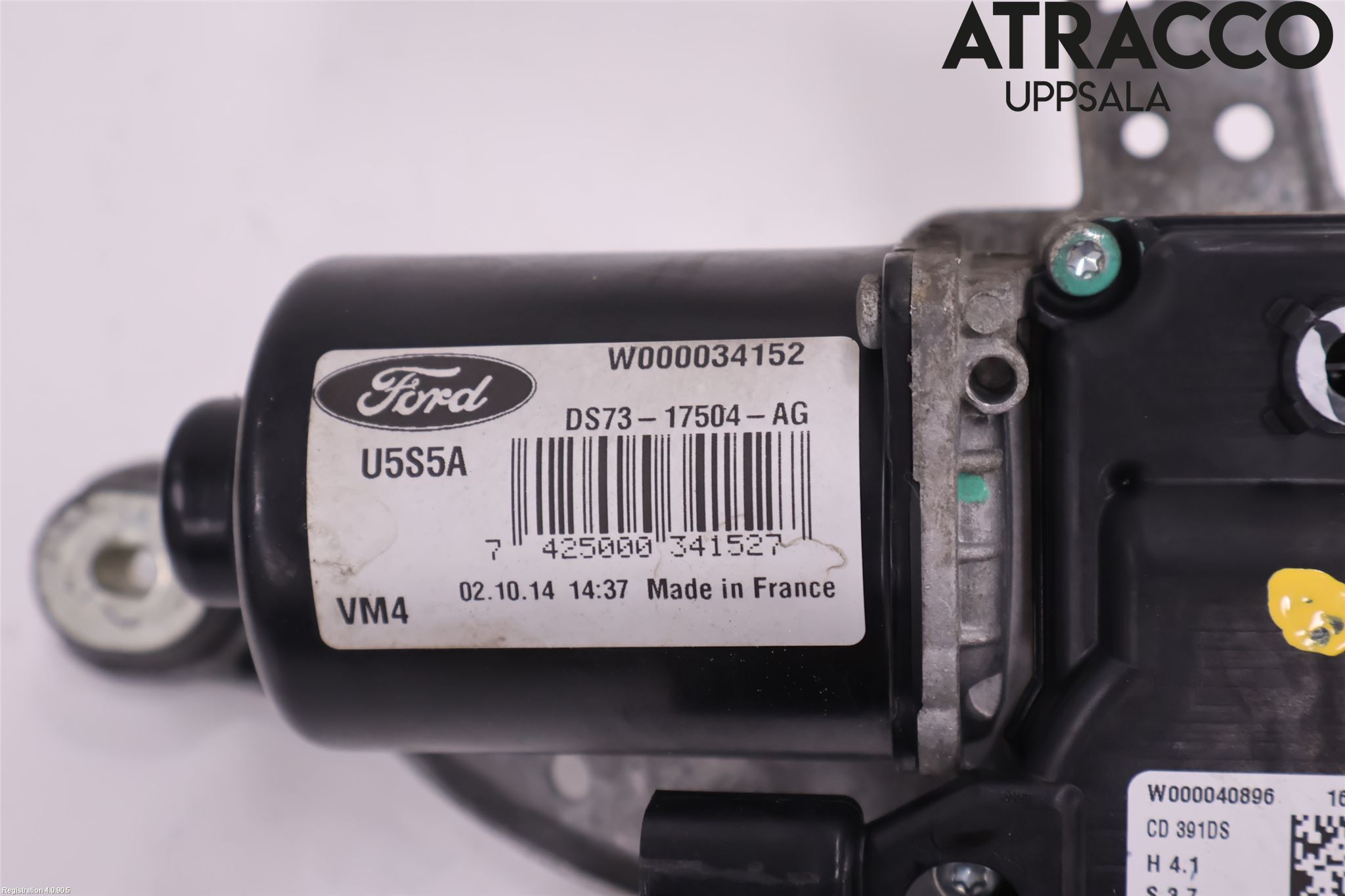 Ford MONDEO 15-22 Torkarmotor Vindruta