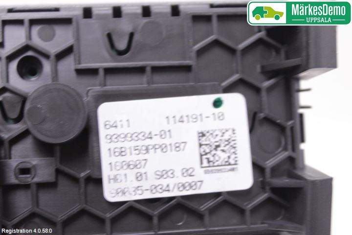 BMW 7 G11/G12 15-22 Ac Styrenhet Ac Manöveren