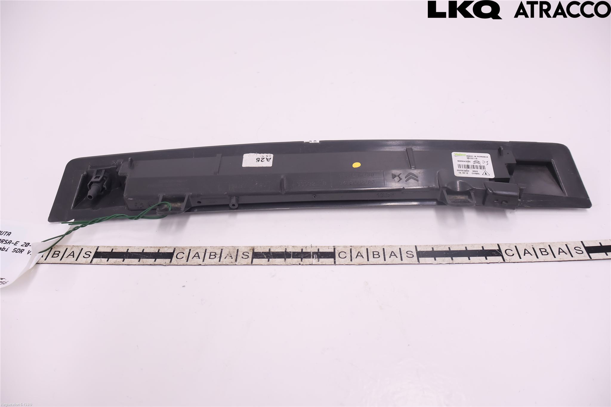 Opel CORSA F, CORSA-E 20- Bromsljus Bakruta