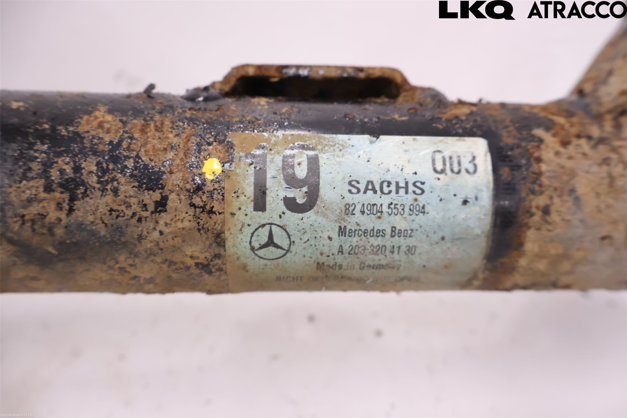 Mercedes-Benz MB C (203) 00-07 Fjäderben Fram Höger