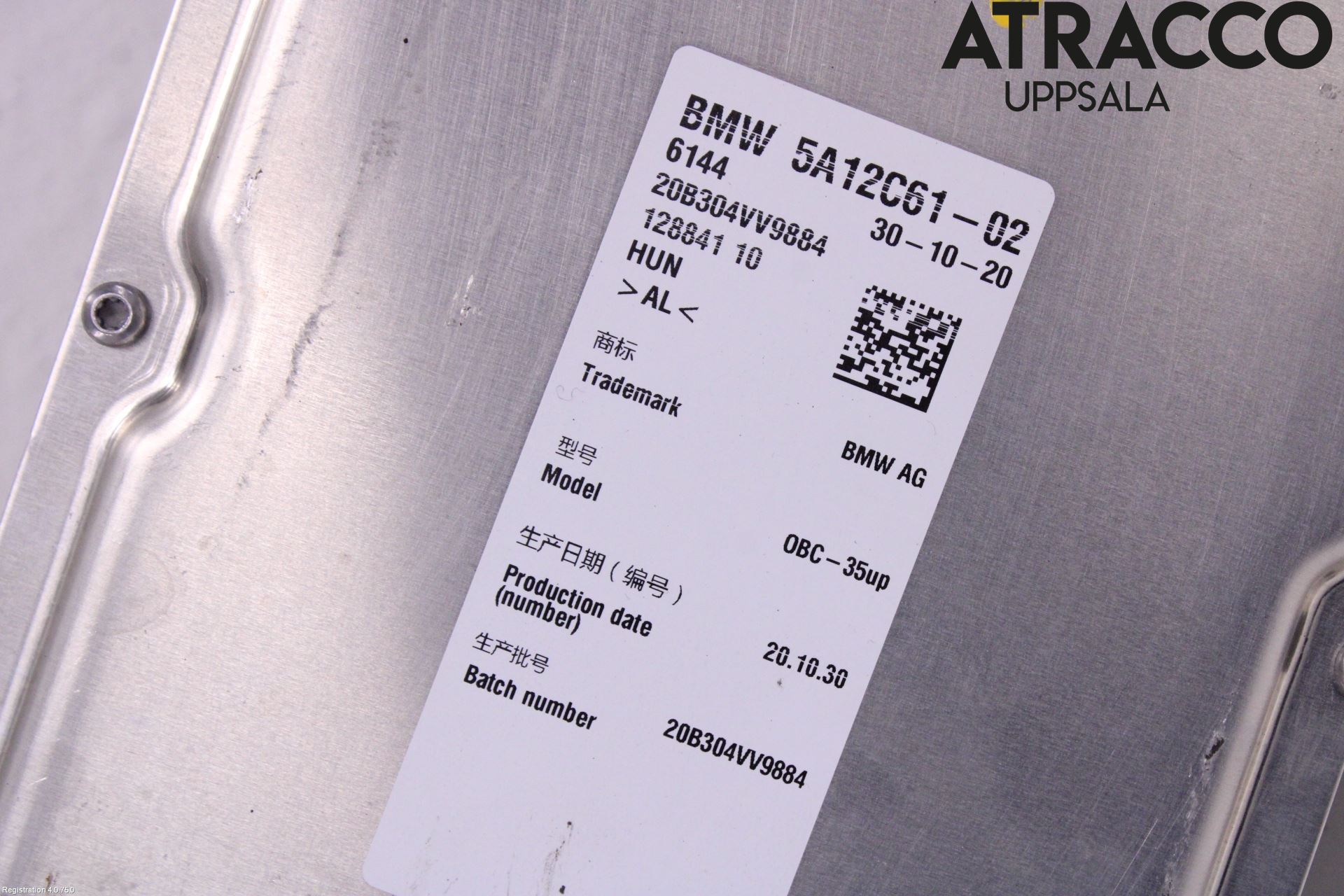 BMW 3 G20/G21/G80/G81 19- Batteriladdare Högspänning