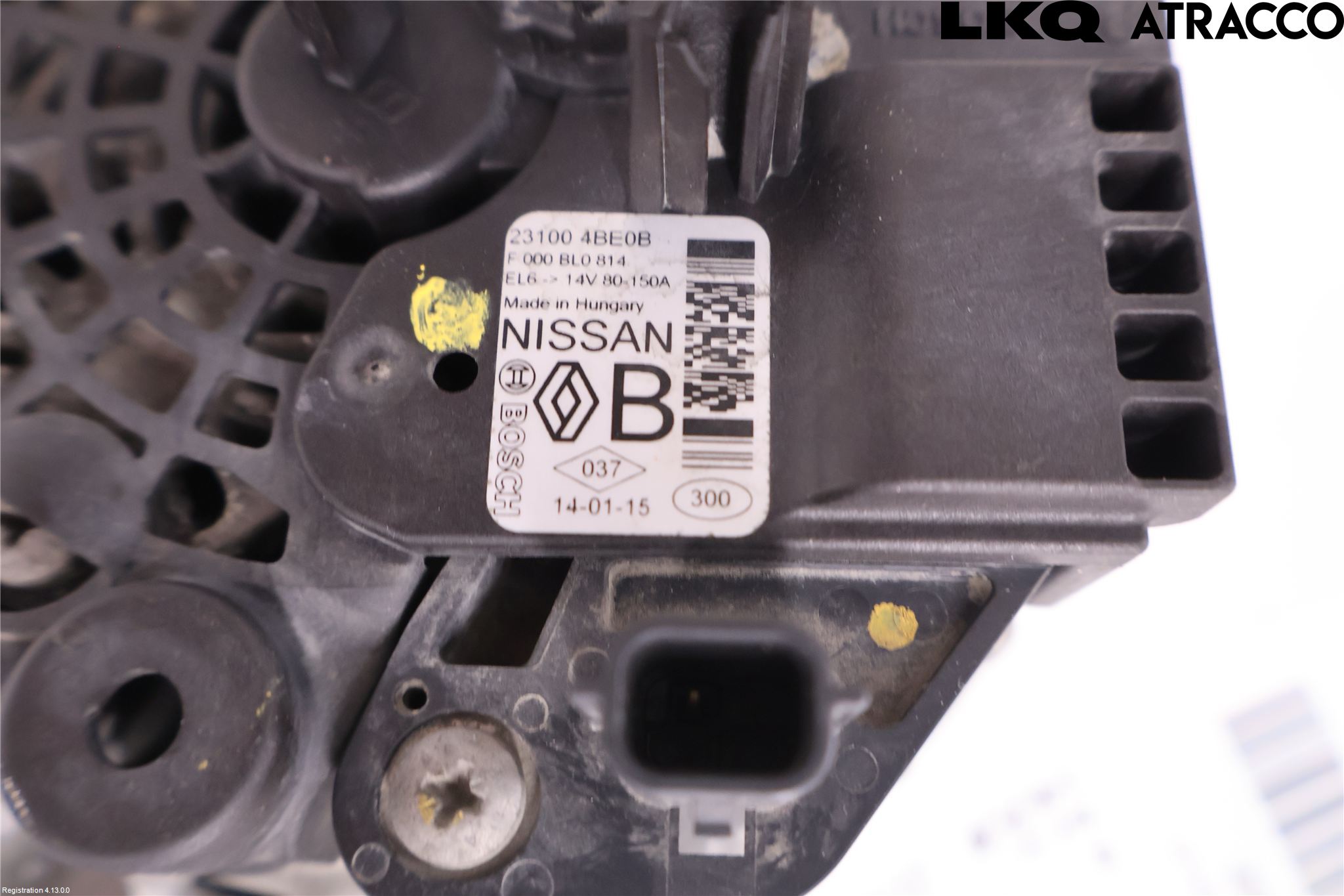 Nissan QASHQAI 14-17 Generator