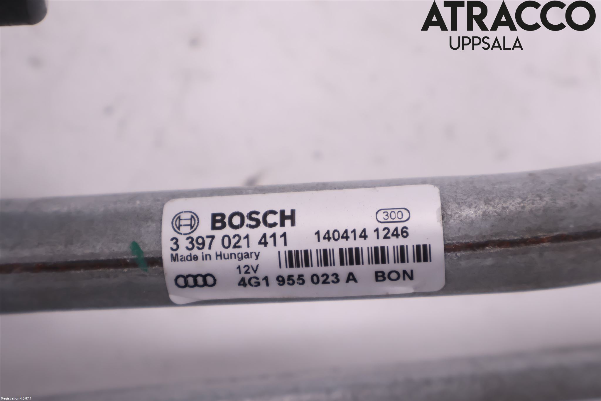 Audi A6/S6 4G 11-18 Torkarmekanism Vindruta