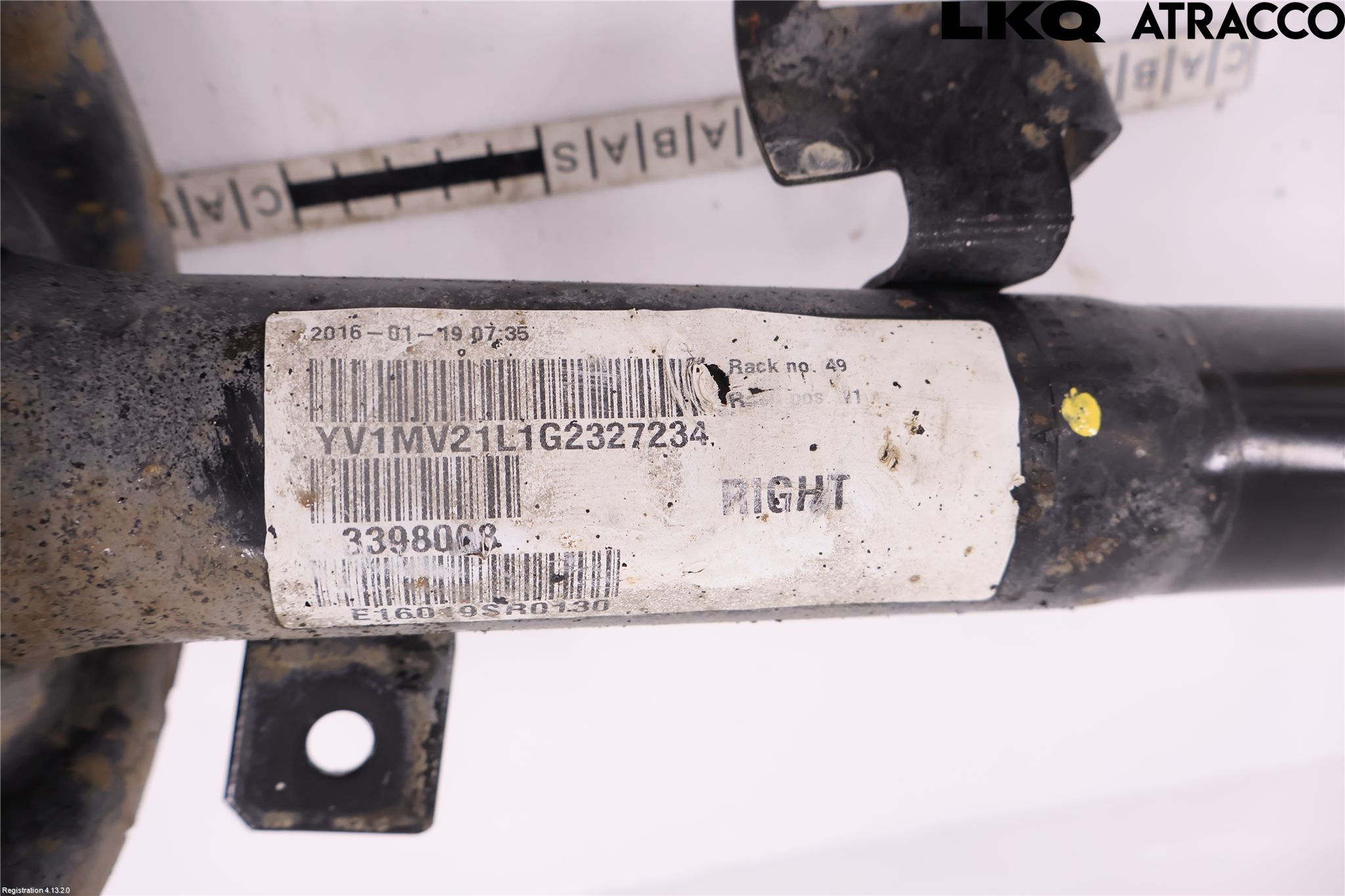 Volvo V40 12-19 Fjäderben Fram Höger