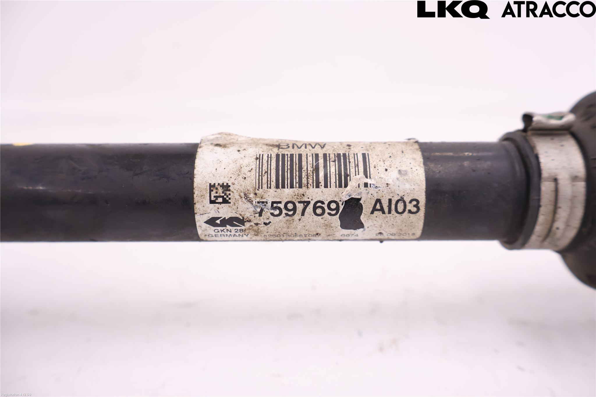 BMW 3 F30/F31/F80 12-19 Drivaxel Fram Vänster
