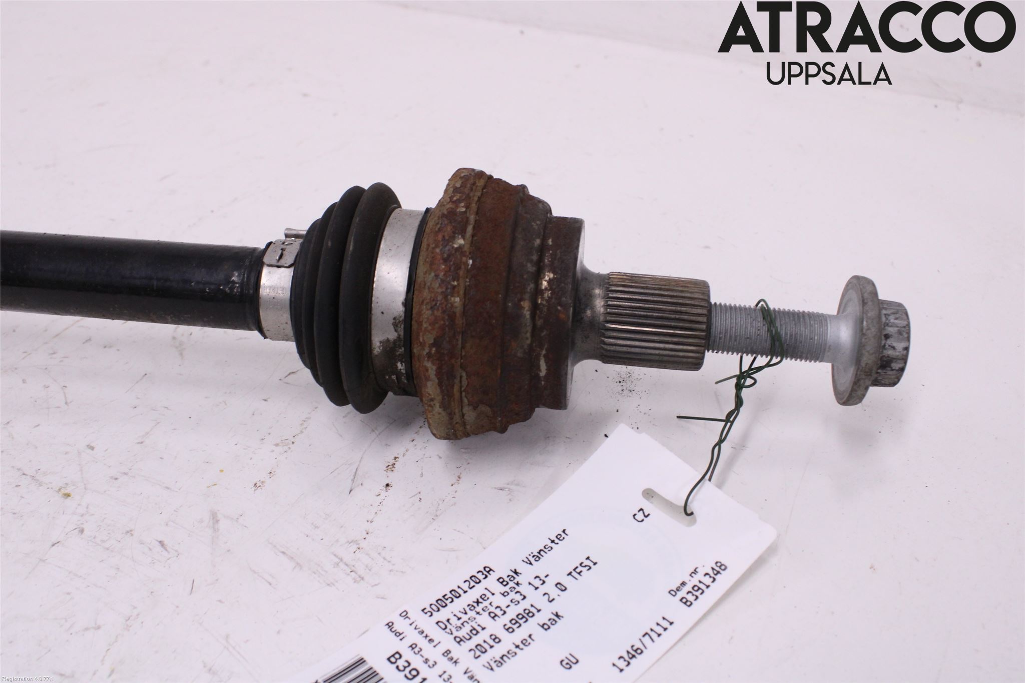 Audi A3/S3 8V 13-20 Drivaxel Bak Vänster