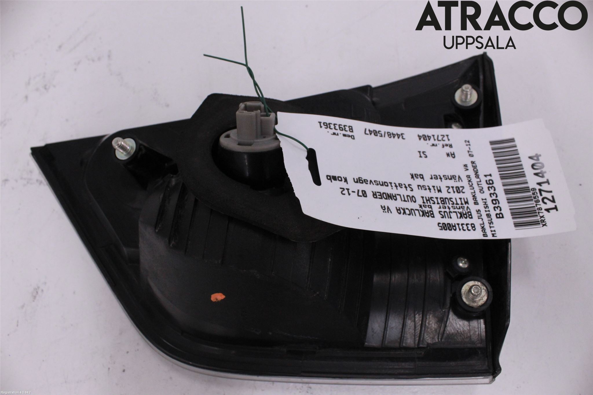 Mitsubishi OUTLANDER 07-12 Bakljus Lucka Vä