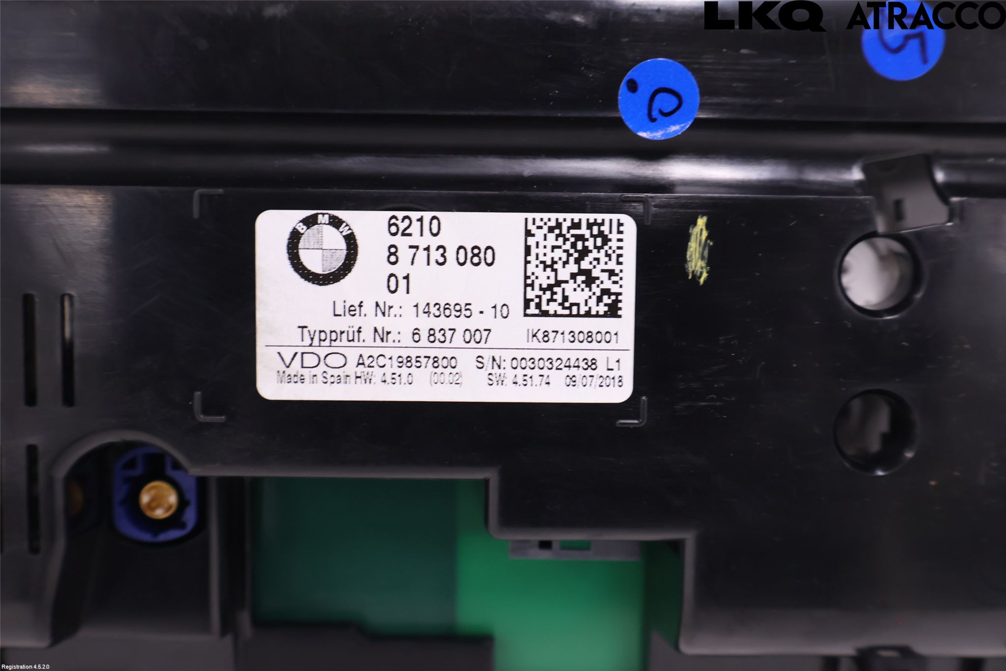 BMW X2 F39 18-23 Instrument Komb