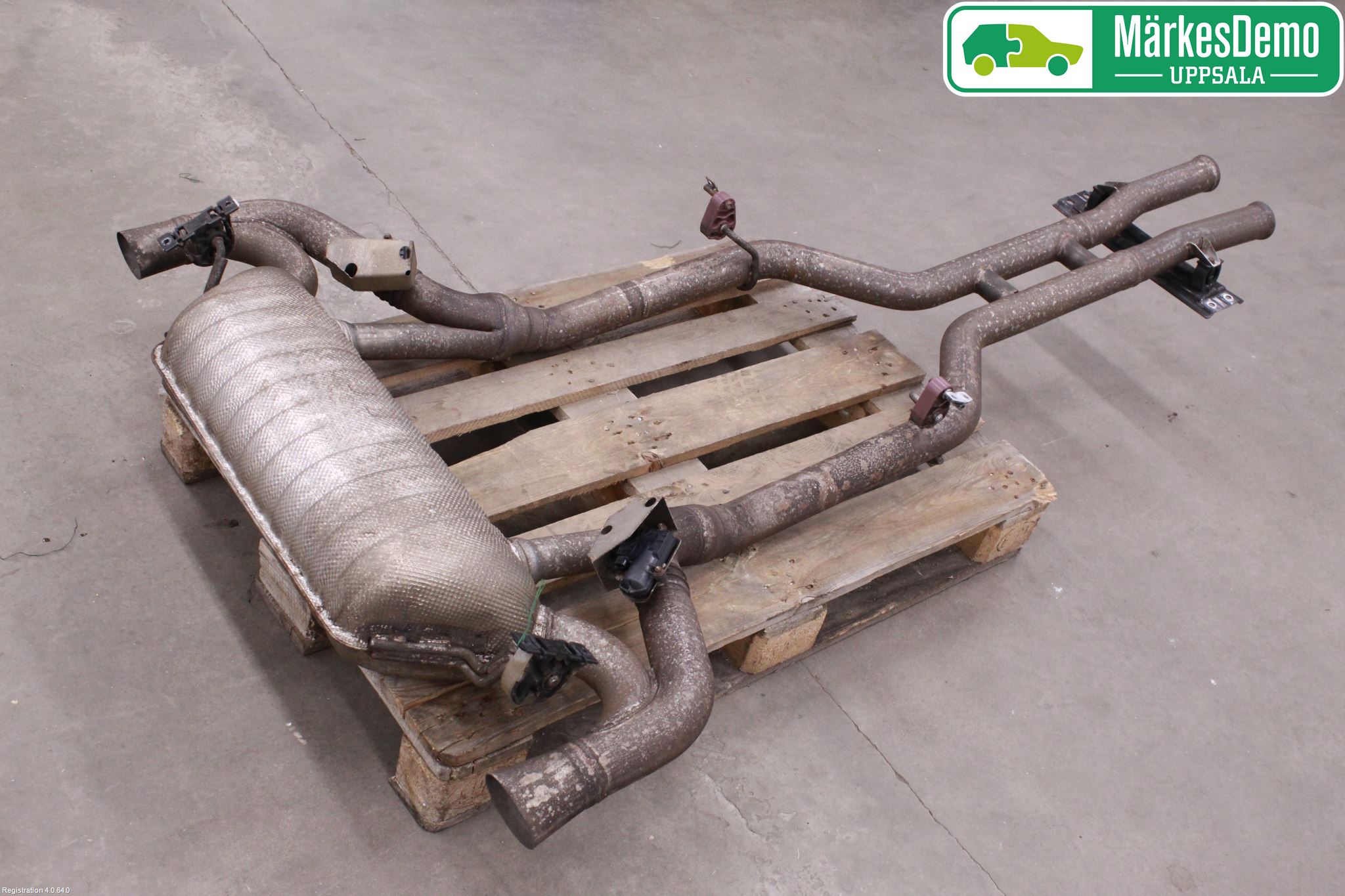 Mercedes-Benz MB AMG GT (C190/R190) 14-22 Avgas Bakre Dämpare