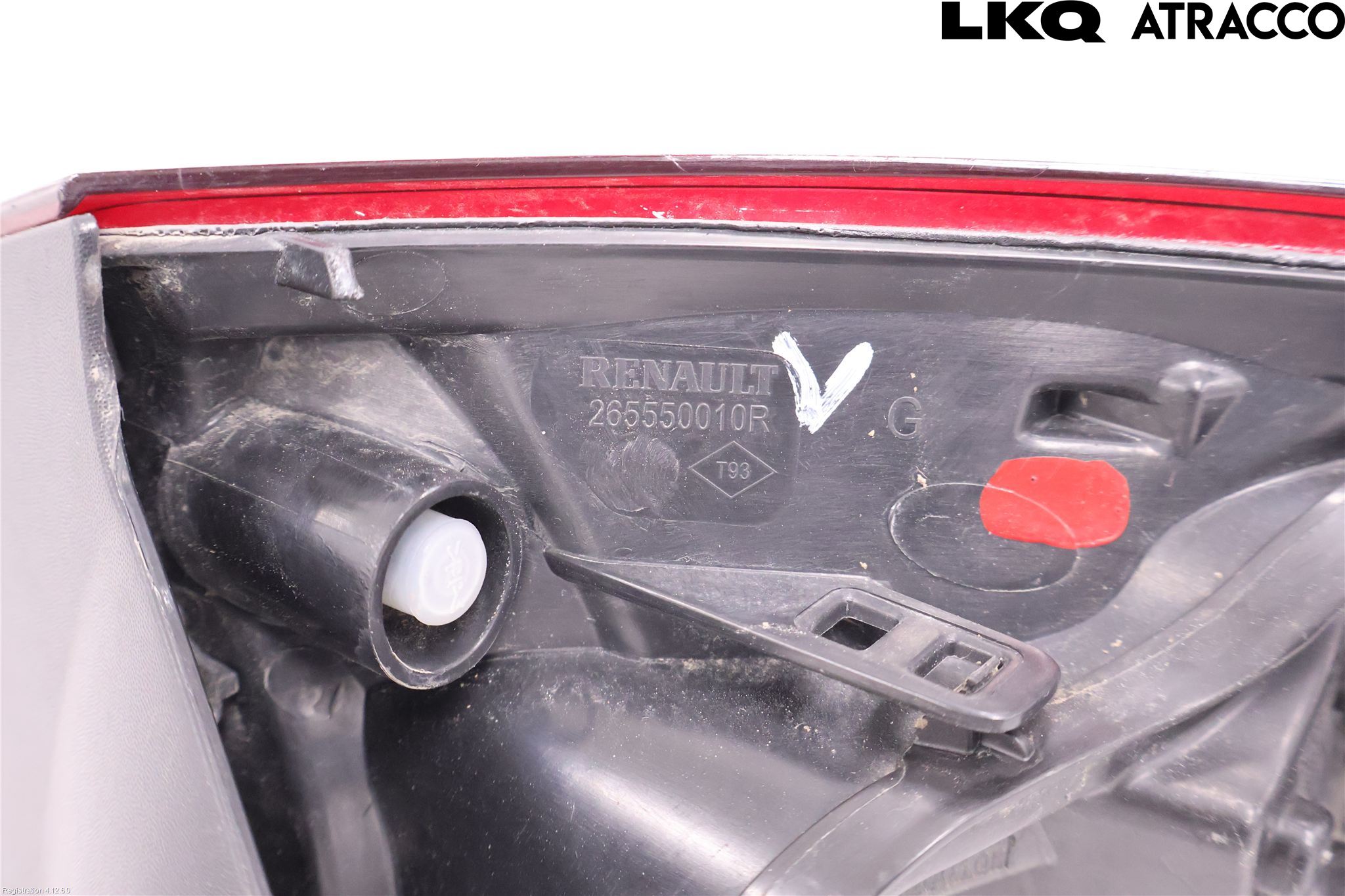 Renault MEGANE III 09-15 Bakljus Vänster