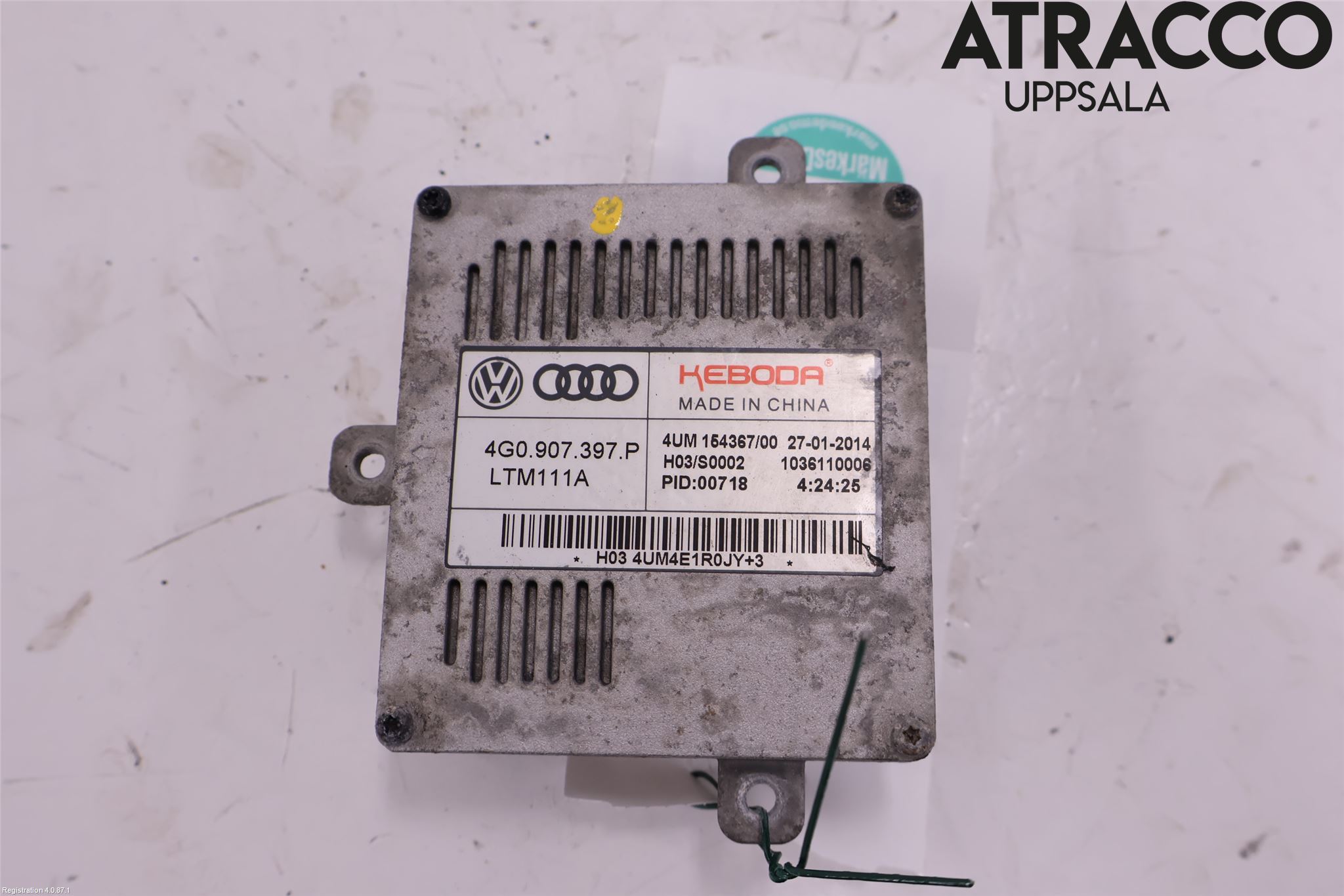 Audi A6/S6 4G 11-18 Styrenhet Strålkastare