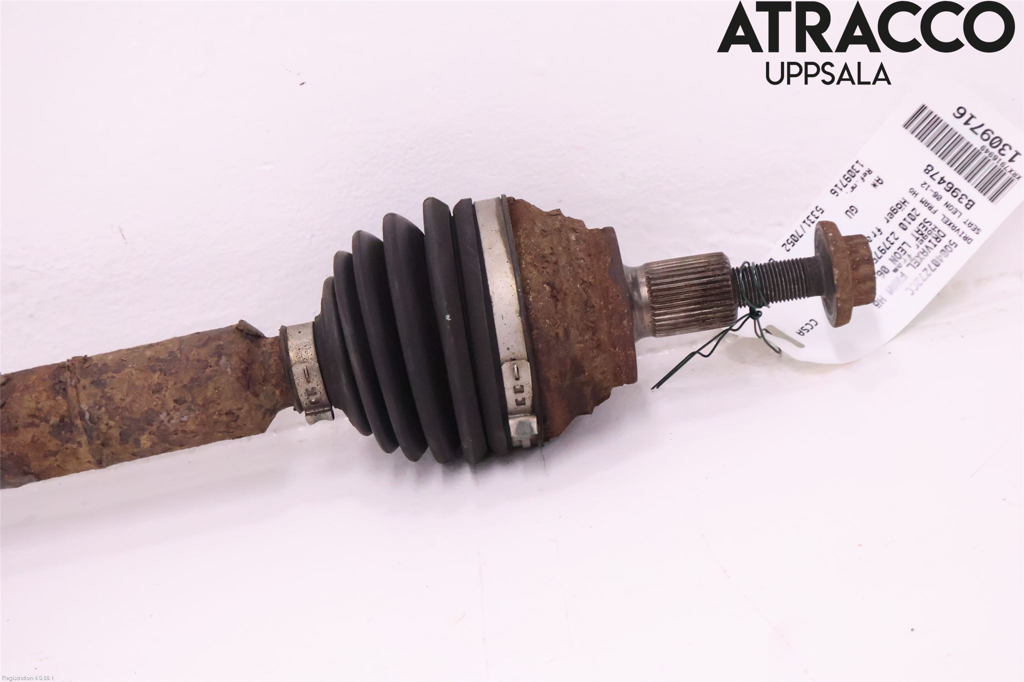 Seat LEON 06-12 Drivaxel Fram Höger