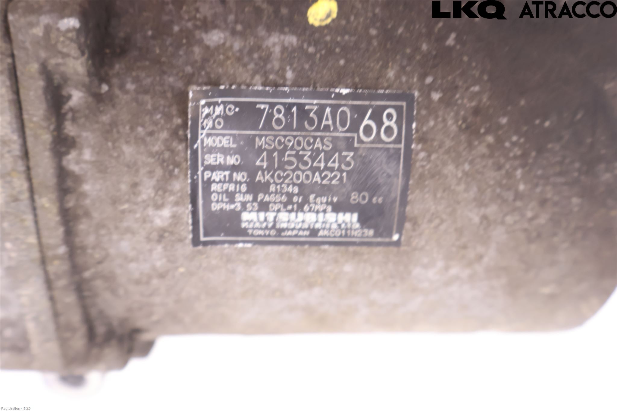 Mitsubishi LANCER 07-14 Ac Kompressor