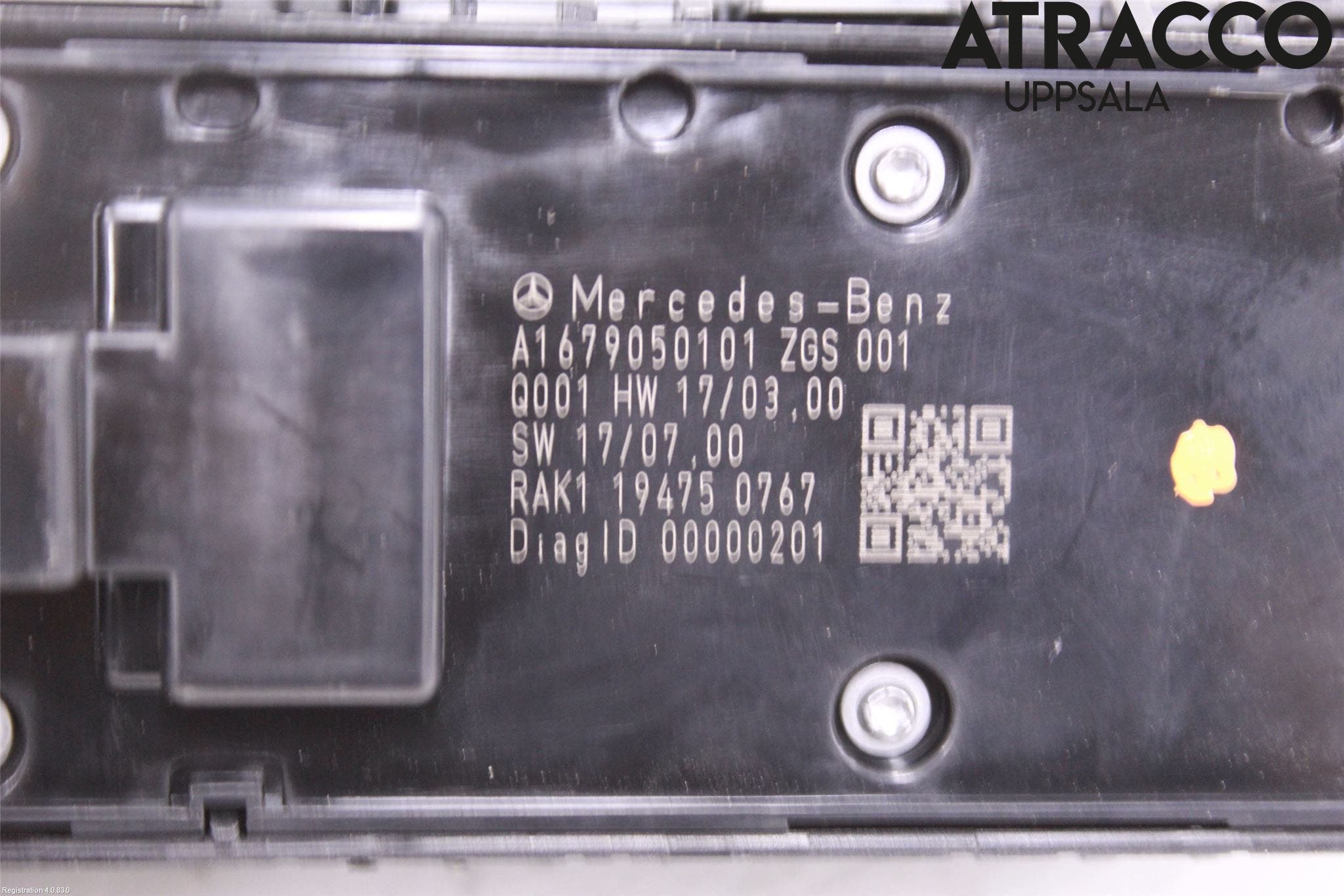 Mercedes-Benz MB CLA-KLASS (C118/X118) 19- Strömställare Elhiss