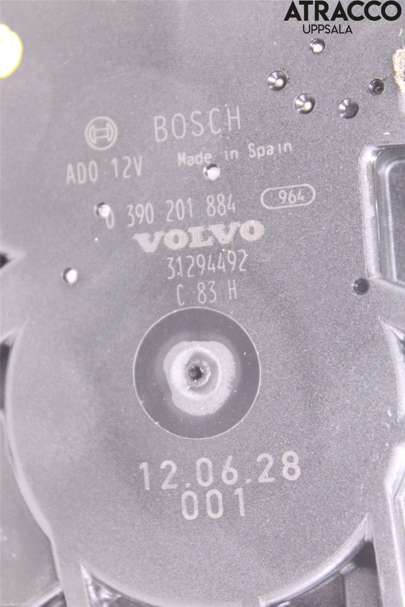 Volvo V40 12-19 Torkarmotor Baklucka