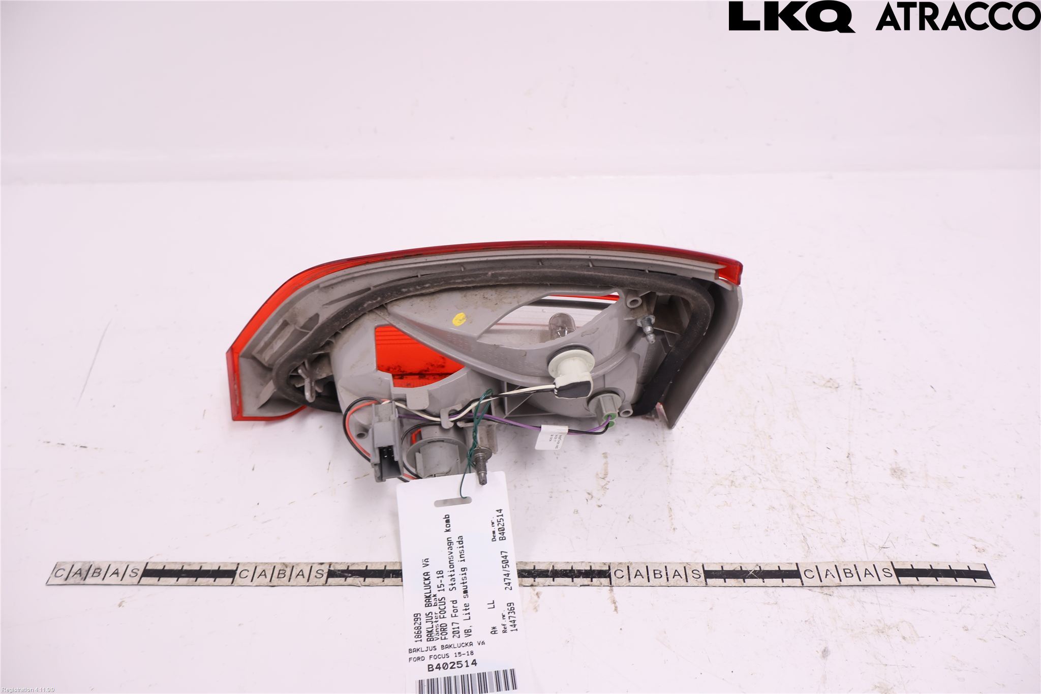 Ford FOCUS 15-18 Bakljus Lucka Vä