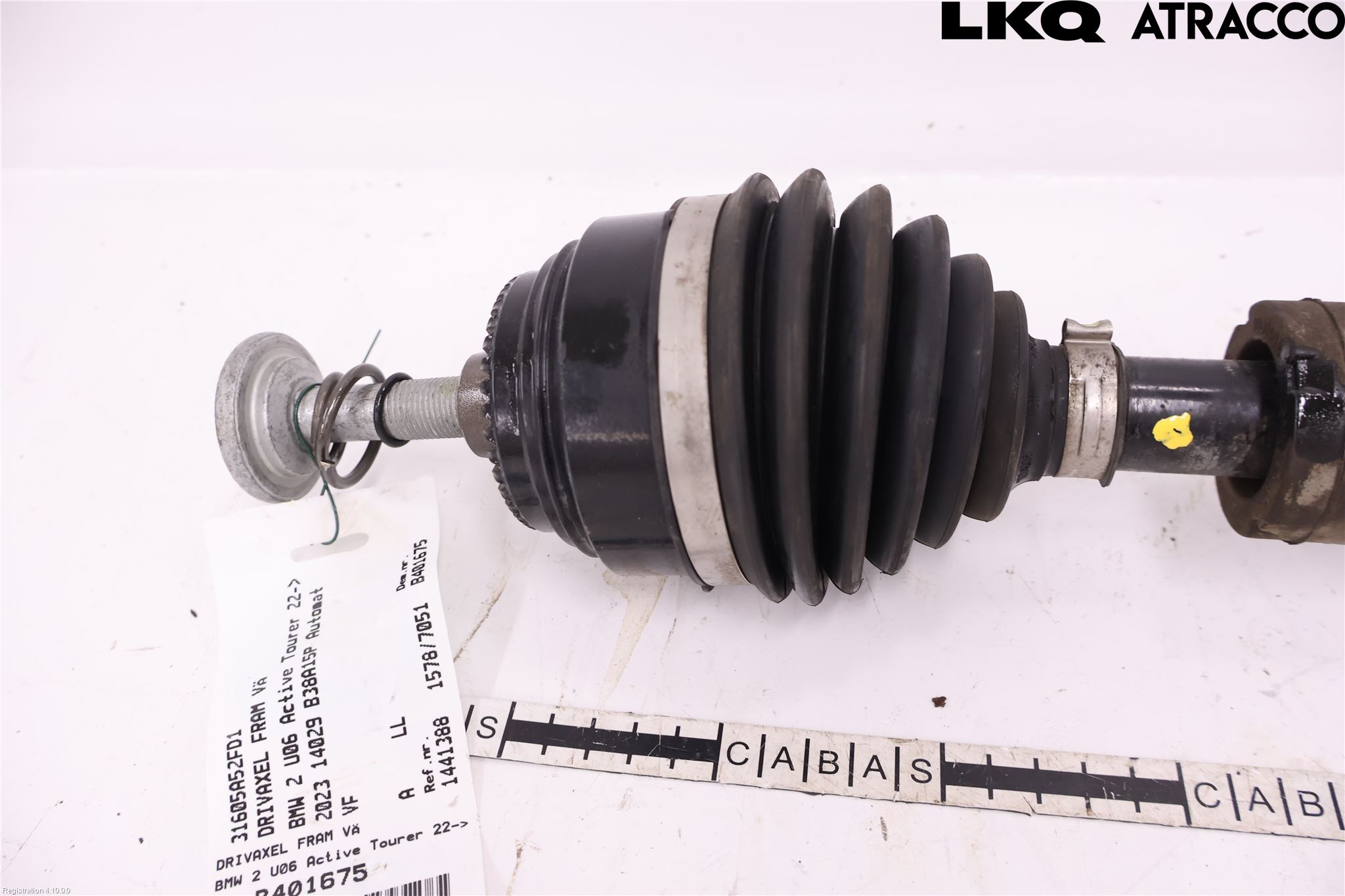 BMW 2 U06 Active Tourer 22- Drivaxel Fram Vänster