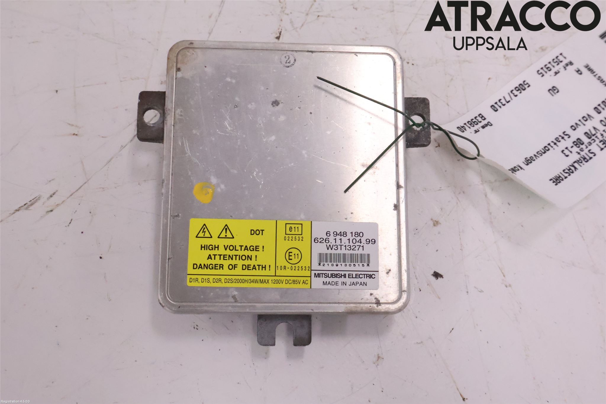 Volvo V70 08-13 Styrenhet Strålkastare