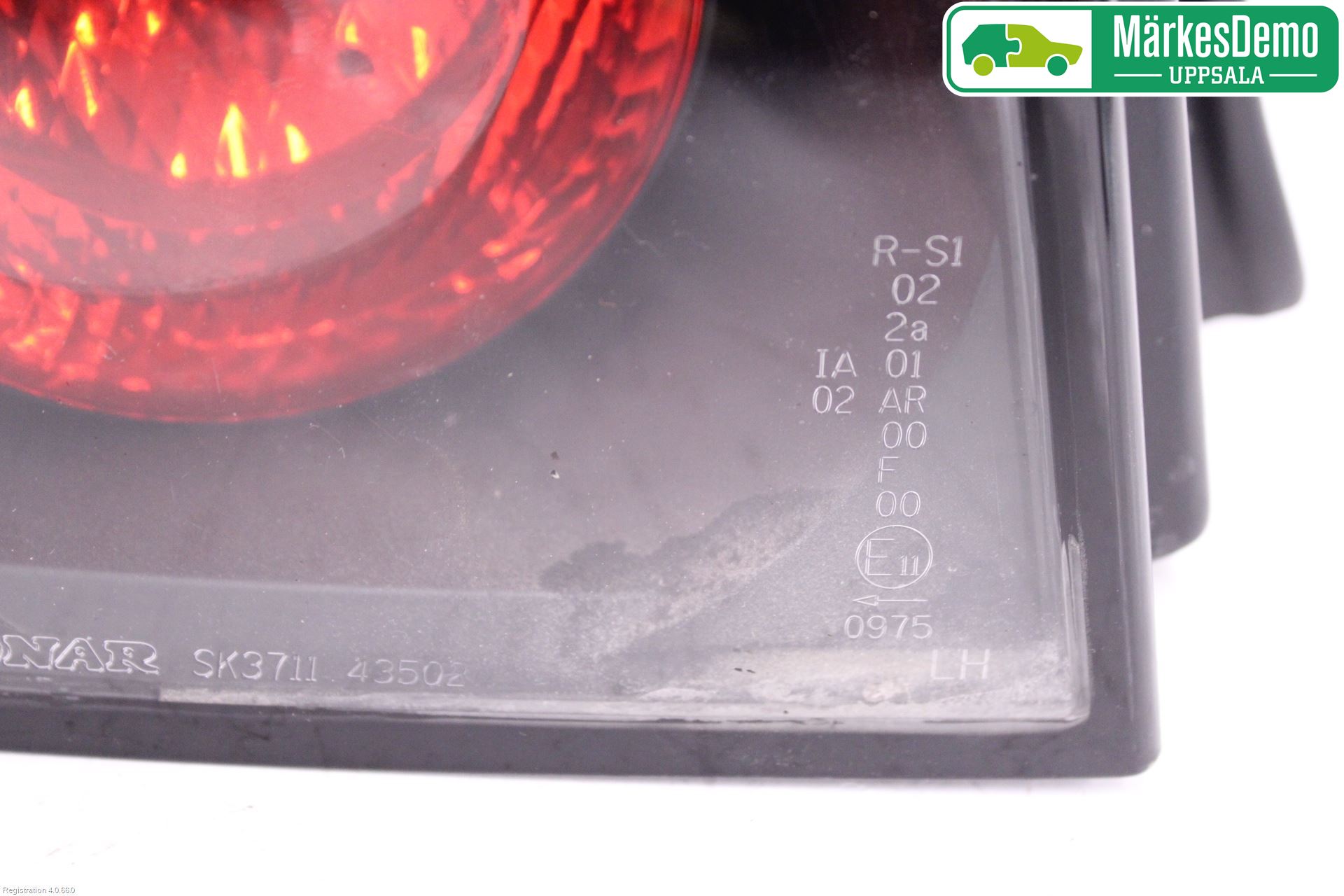 Citroen C2 Bakljus Vänster