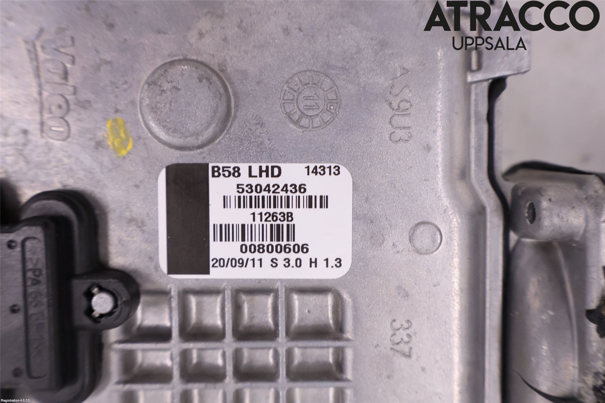 Citroen C4 GRAND PICASSO 07-13 Torkarmotor Vindruta