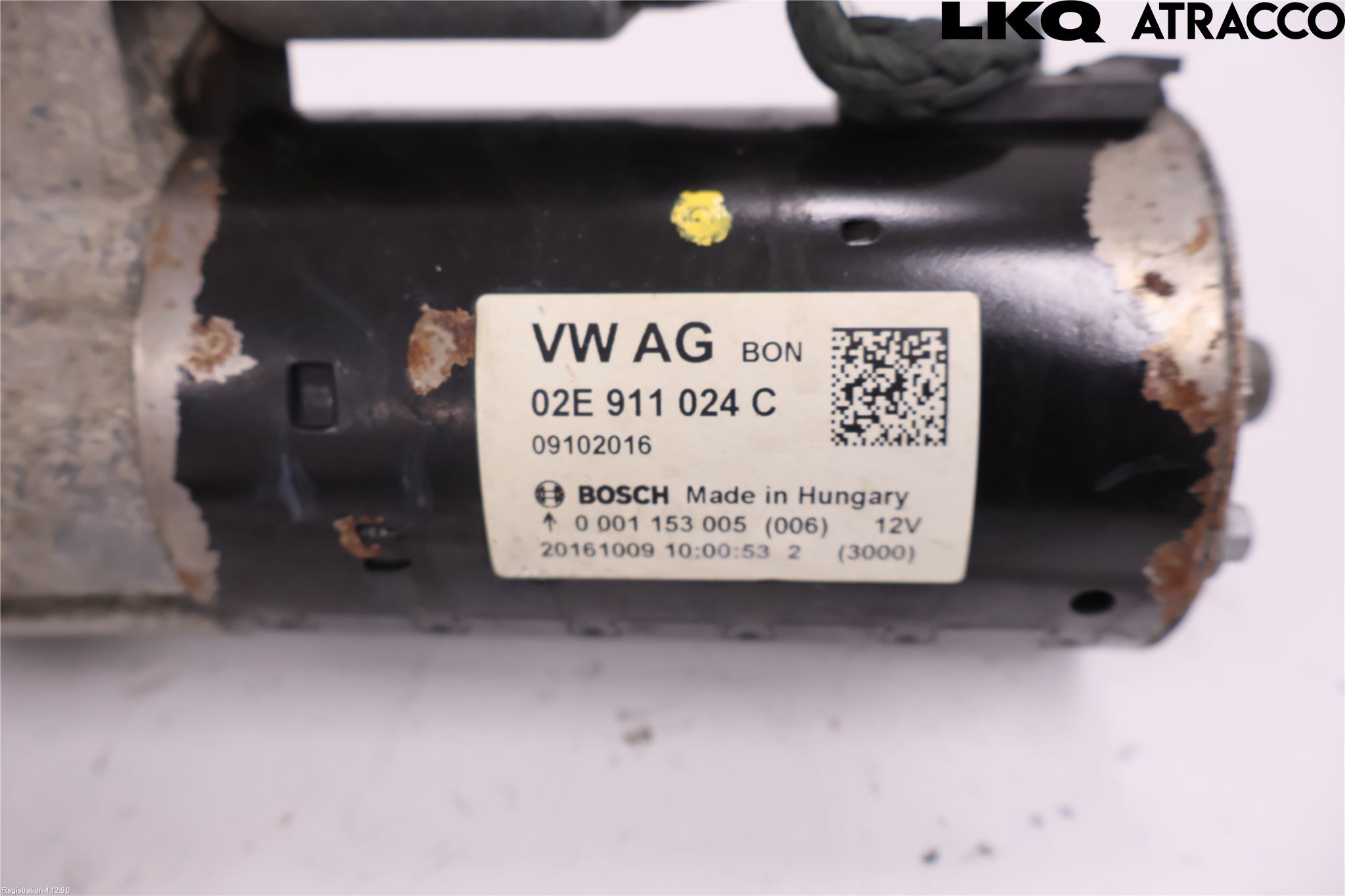 Volkswagen VW CADDY 16-20 Startmotor Diesel