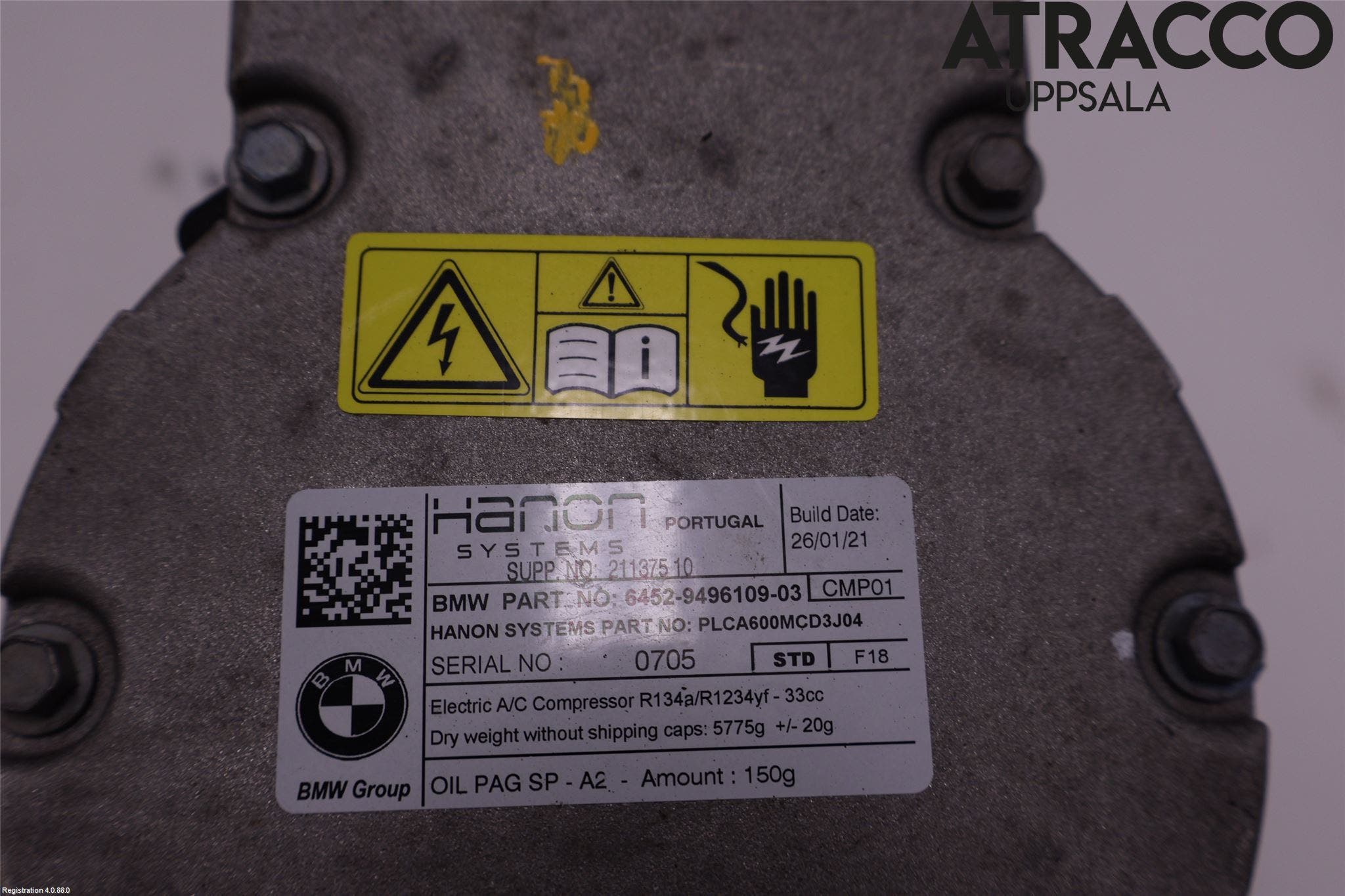 BMW 5 G30/G31/F90 17-23 Ac Kompressor