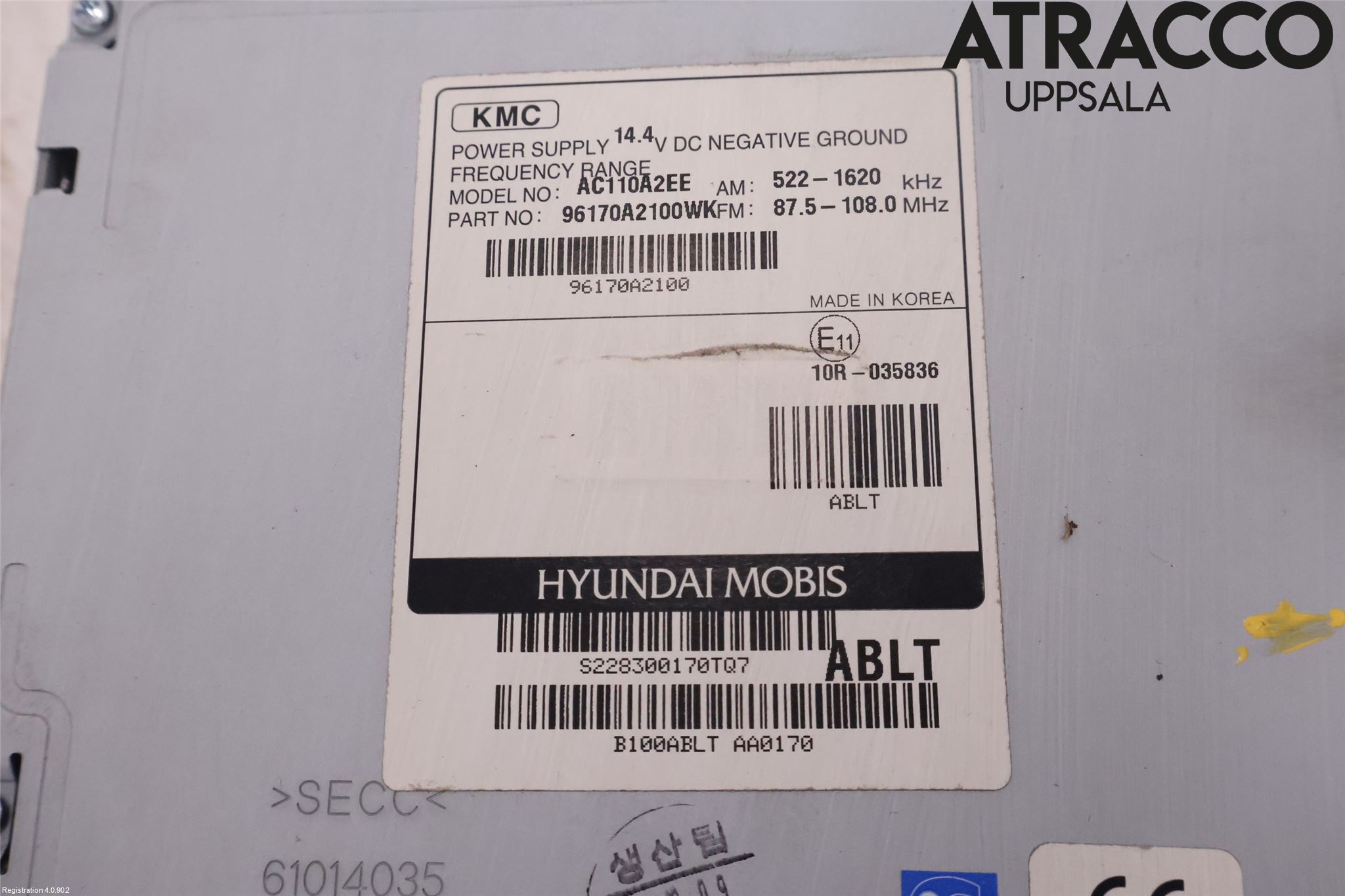 Kia CEED 12-18 Cd Radio - Multimediapanel