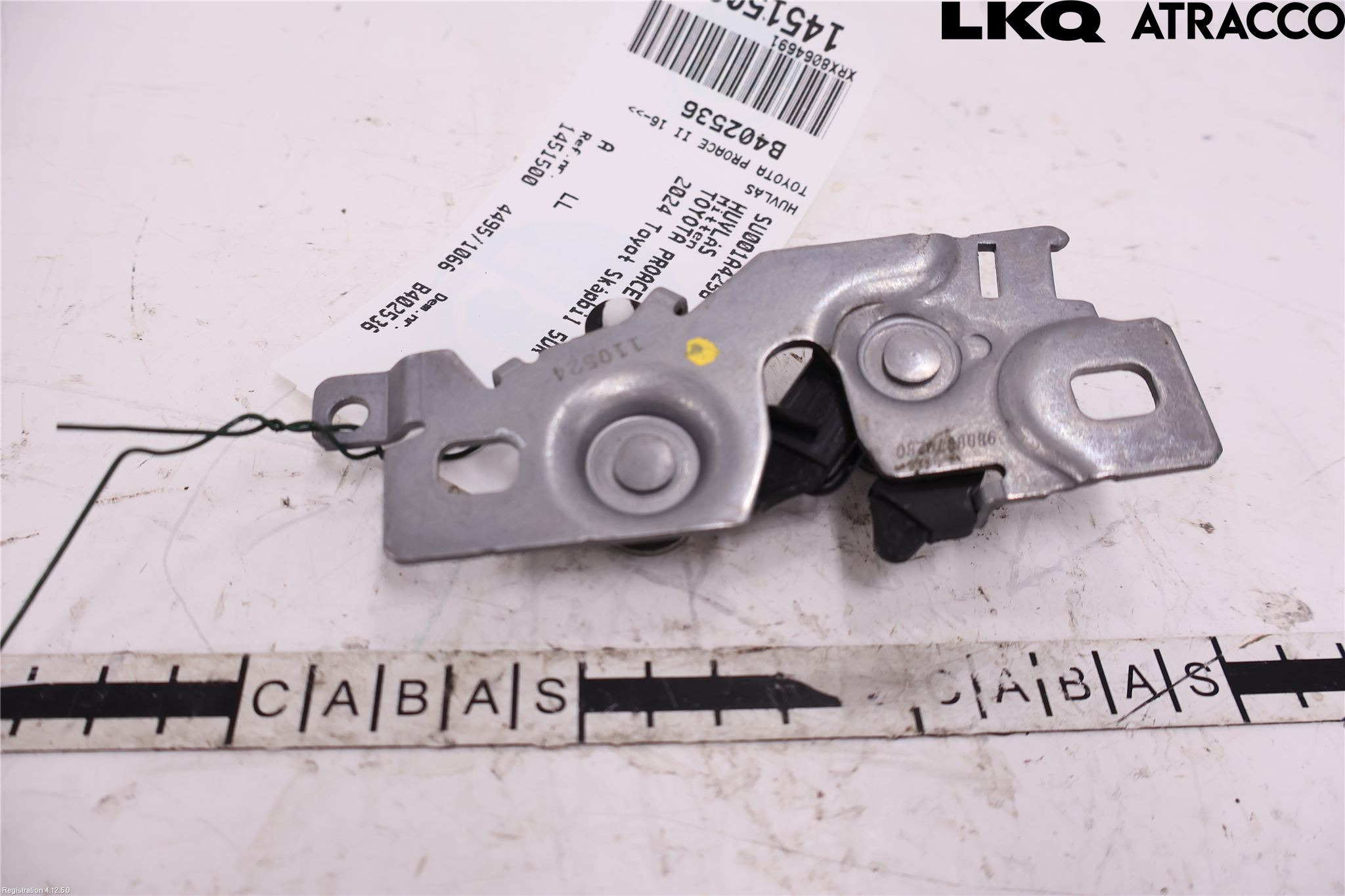 Toyota PROACE II 16- Huvlås