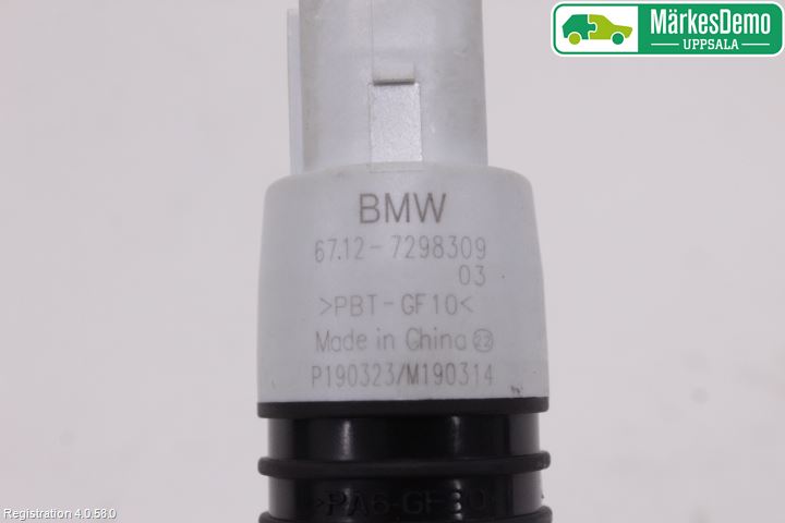 BMW 3 G20/G21/G80/G81 19- Spolarpump Vindruta