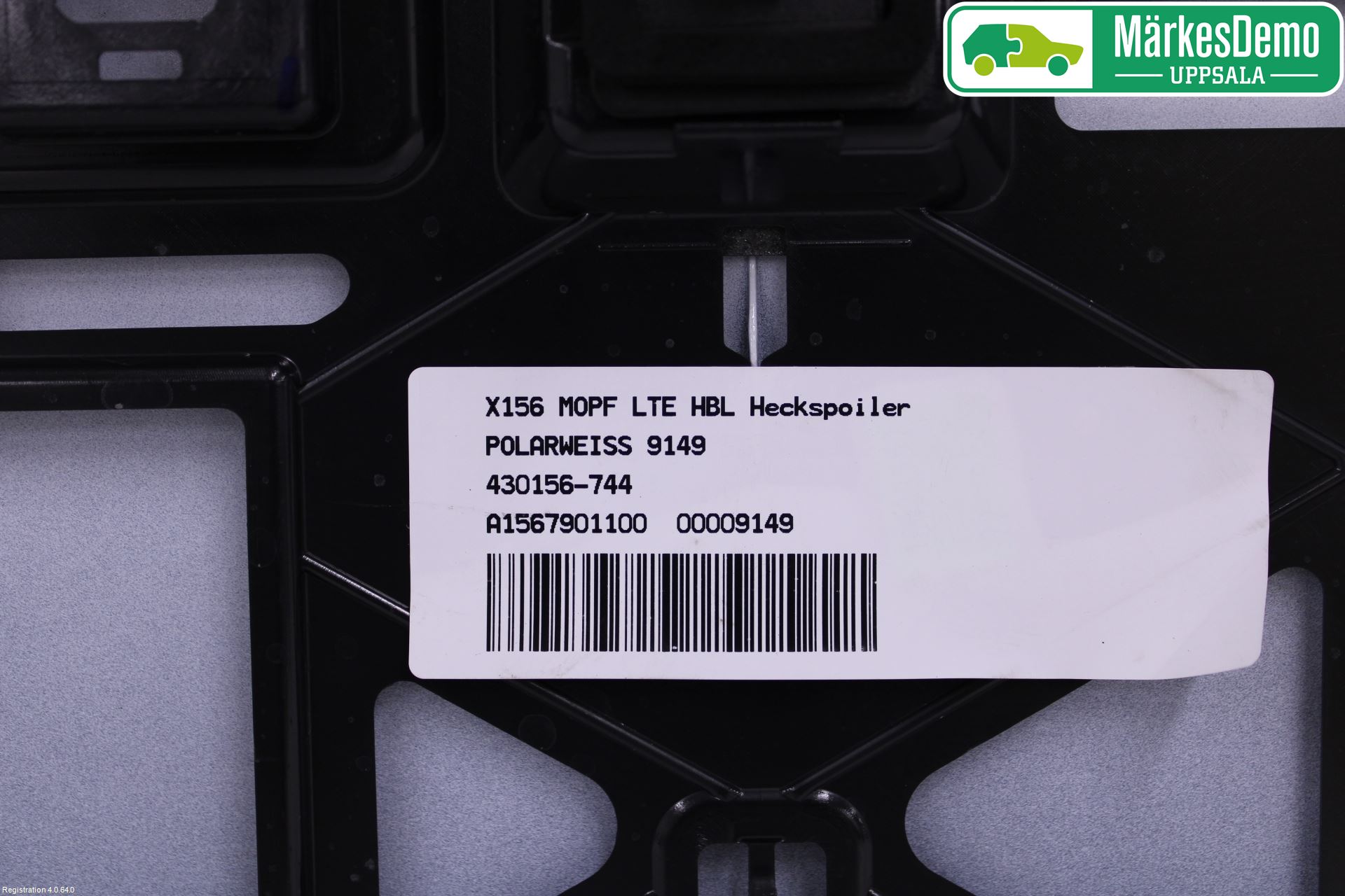 Mercedes-Benz MB GLA-KLASS (X156) 13-20 Spoiler Baklucka