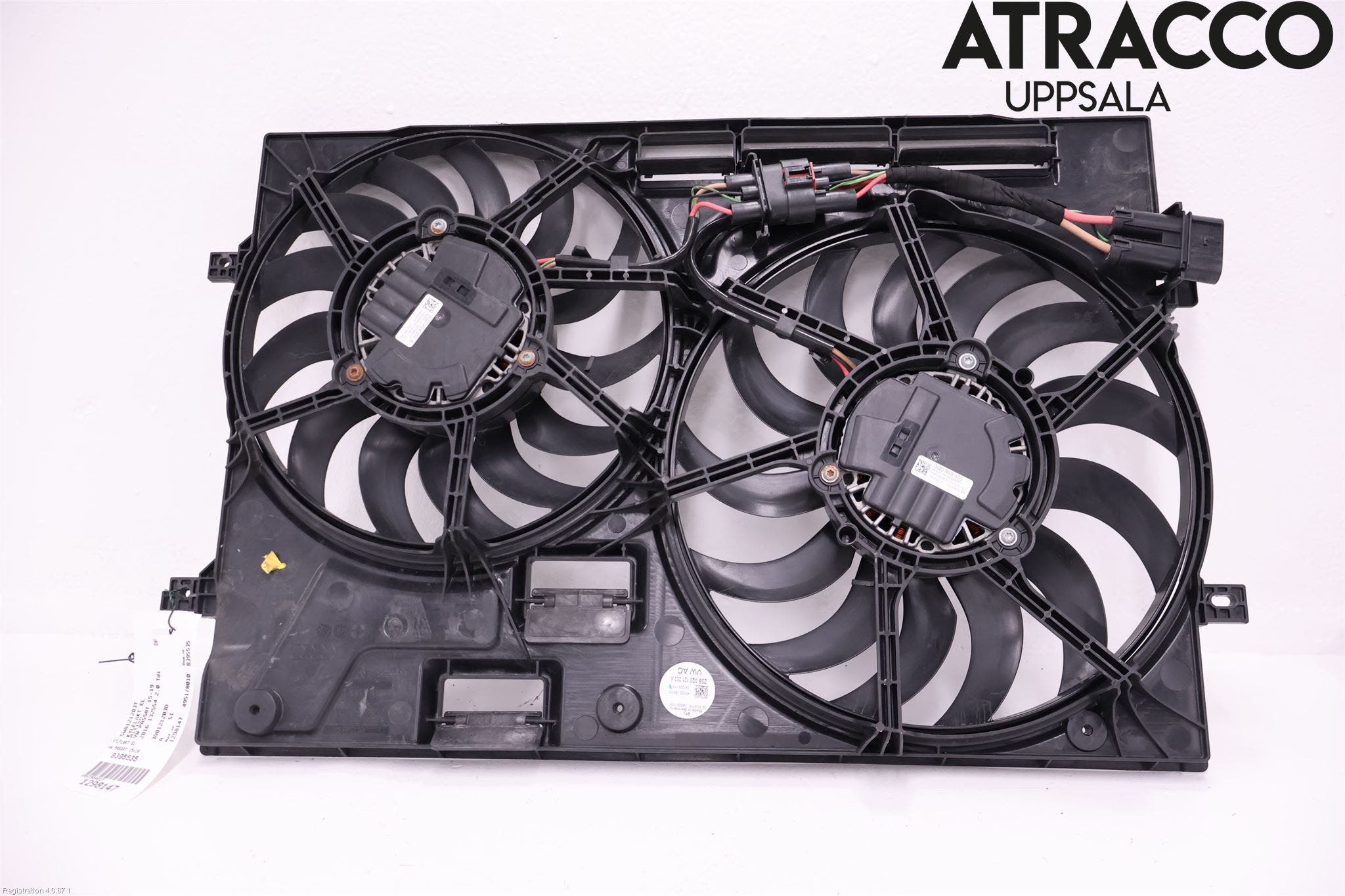 Volkswagen VW PASSAT 15-19 Kylfläkt El