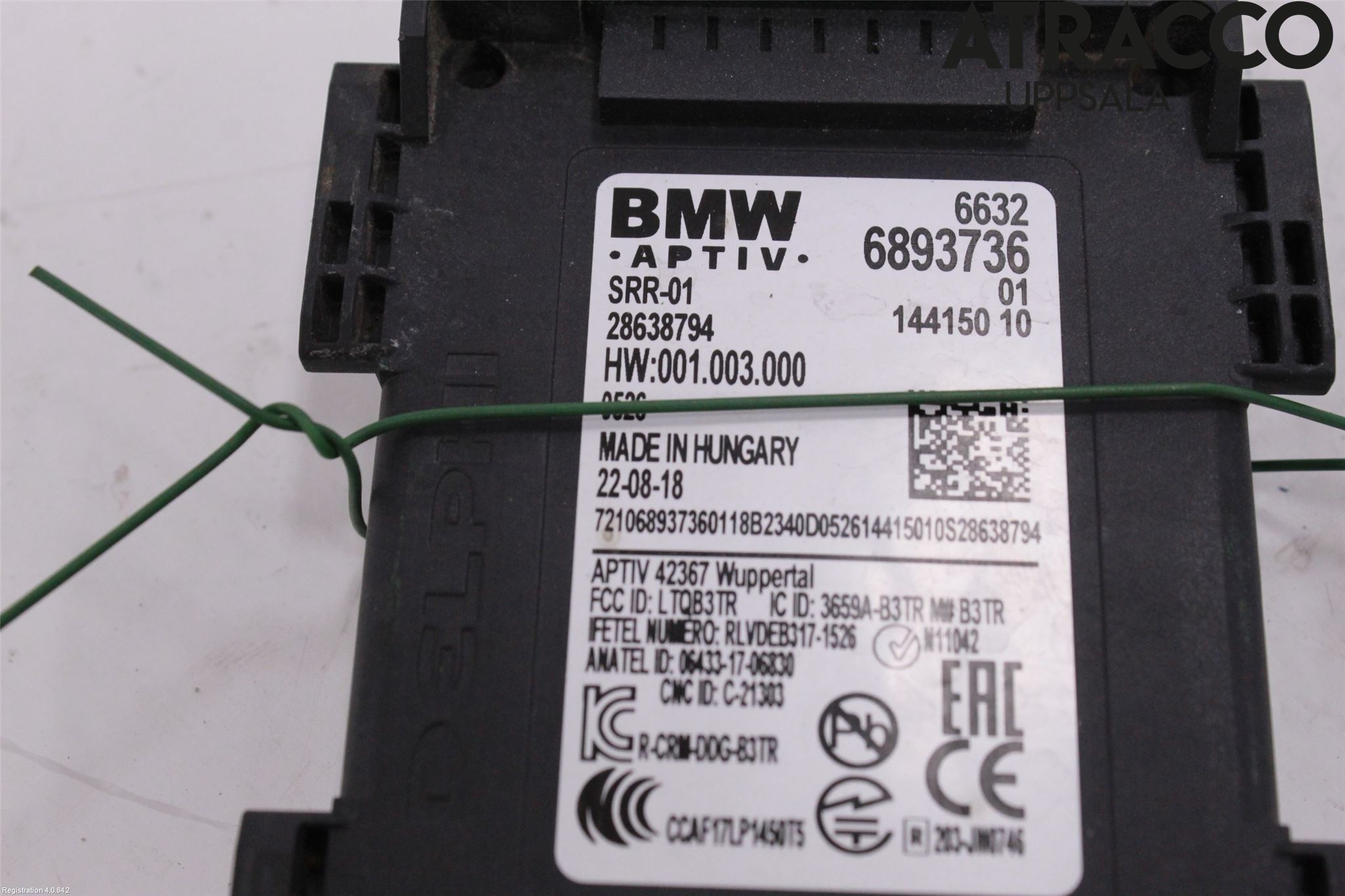 BMW 5 G30/G31/F90 17-23 Sensor Aktivt Kollisionsskydd