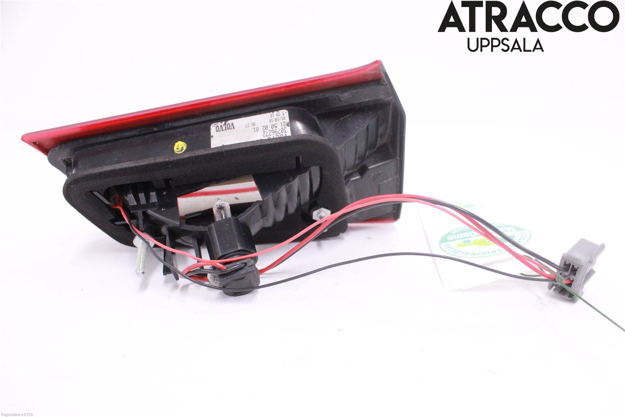 Volvo S60 11-13 Bakljus Lucka Hö