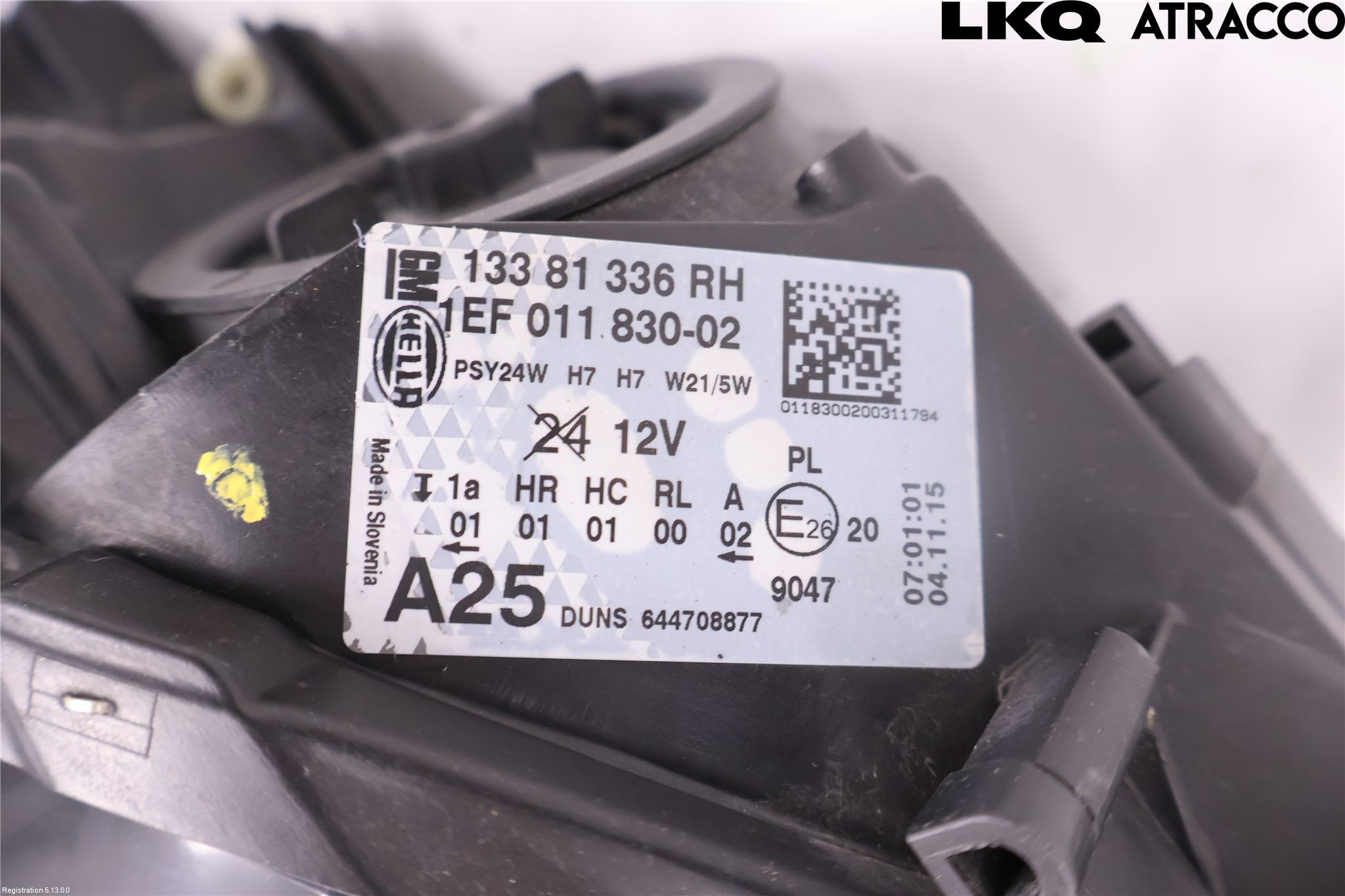 Opel CORSA E 15-19 Strålkastare Höger