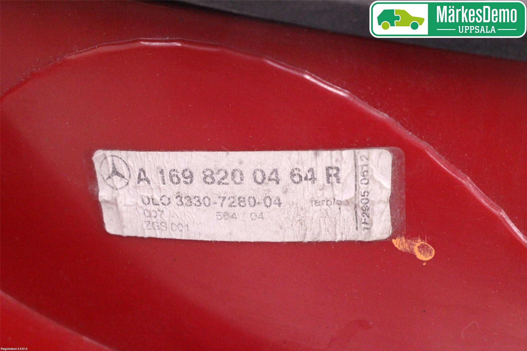 Mercedes-Benz MB A-KLASS (W169) 04-12 Bakljus Höger