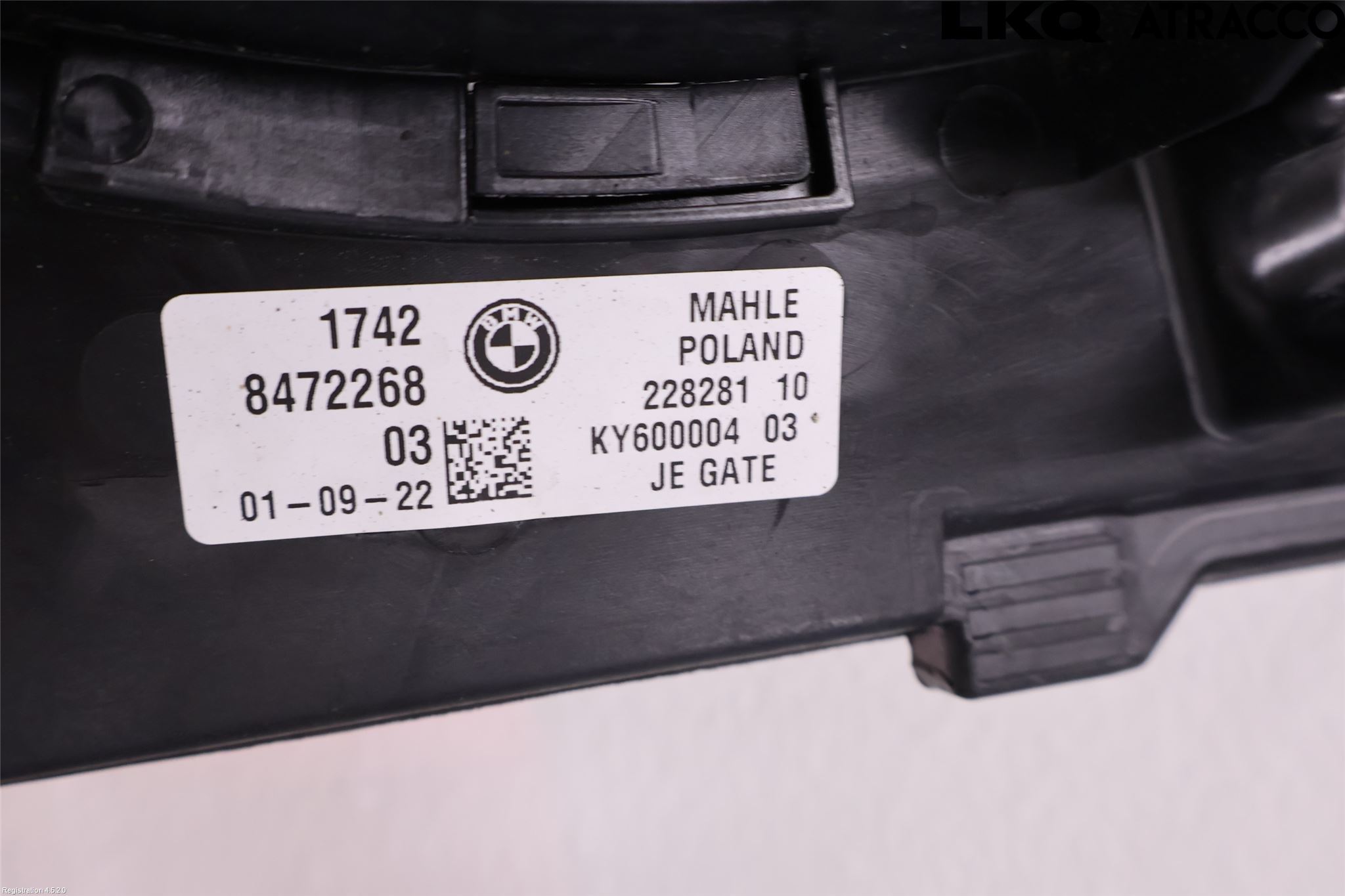 BMW 5 G30/G31/F90 17-23 Kylfläkt El