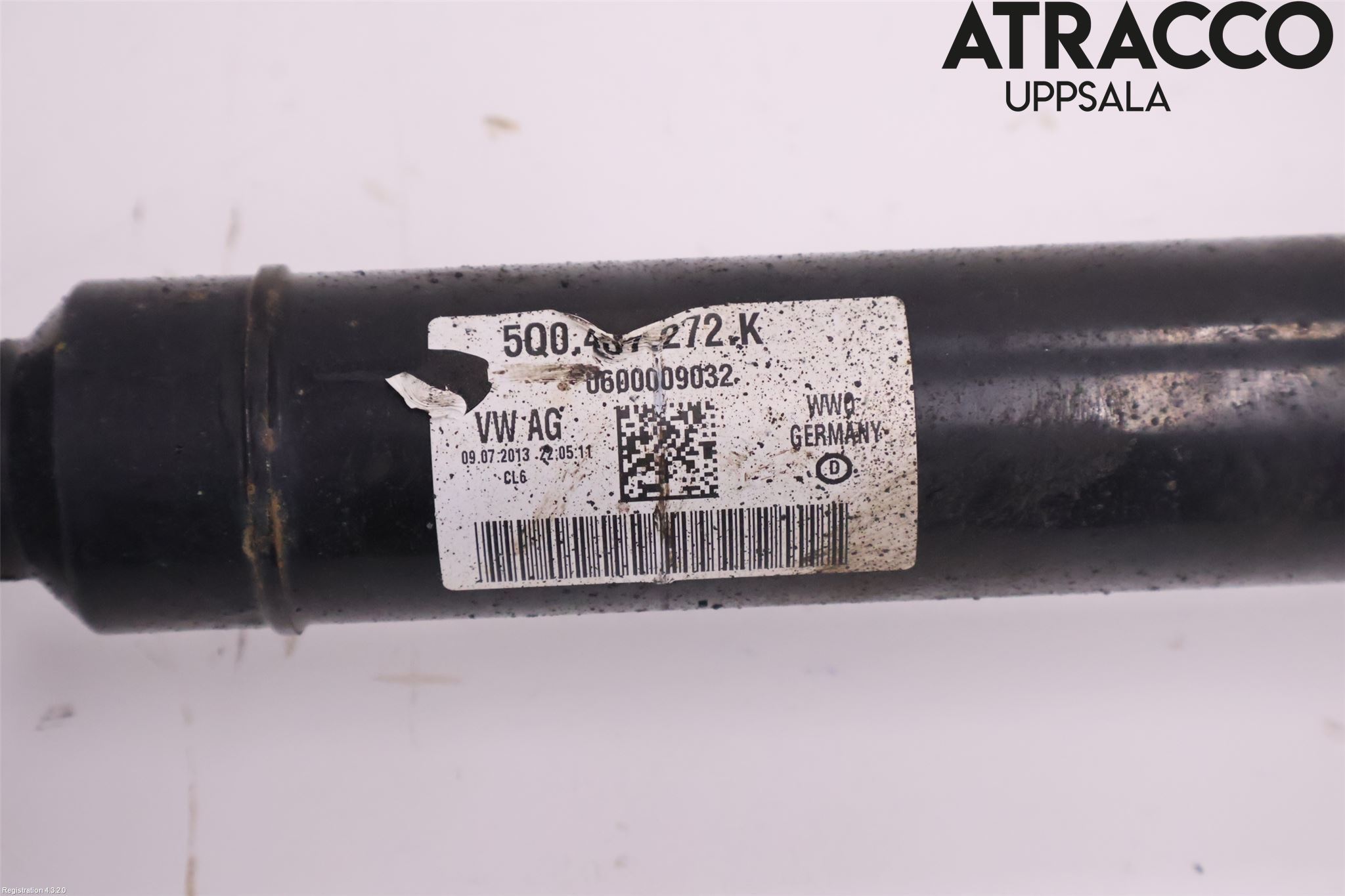 Volkswagen VW GOLF / E-GOLF VII 13-20 Drivaxel Fram Höger