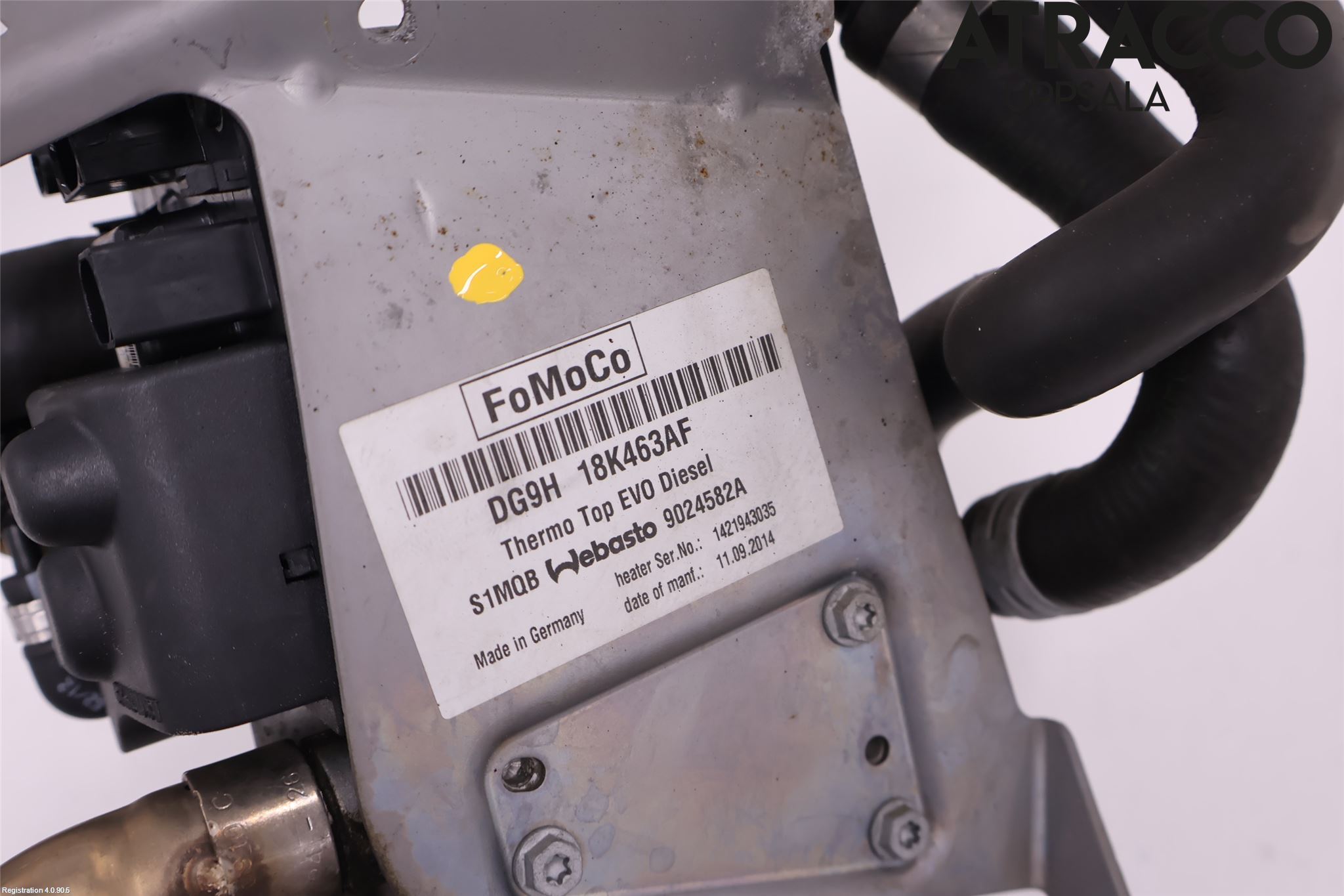 Ford MONDEO 15-22 Dieselvärmare