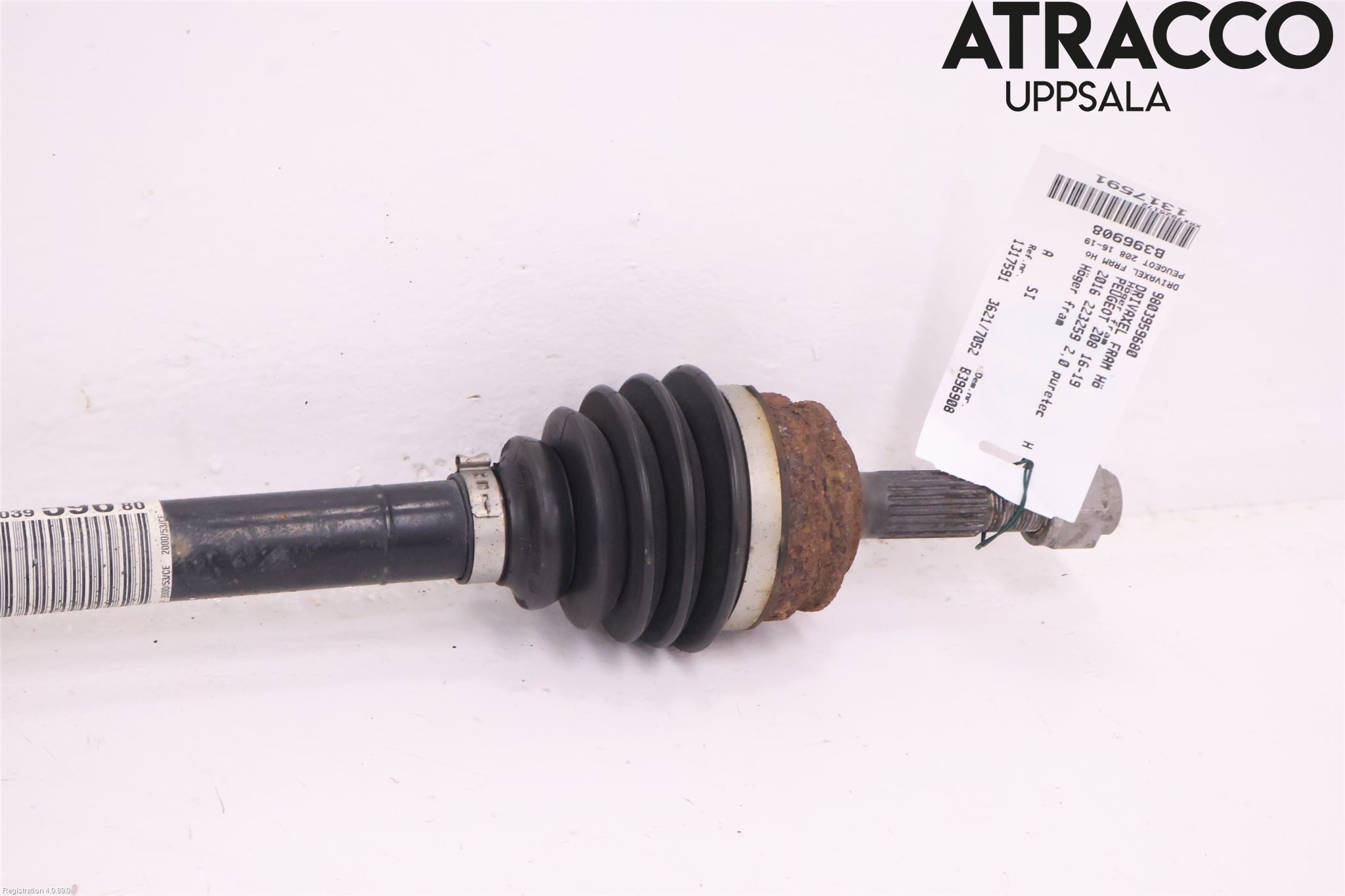 Peugeot PEUGOT 208 16-19 Drivaxel Fram Höger