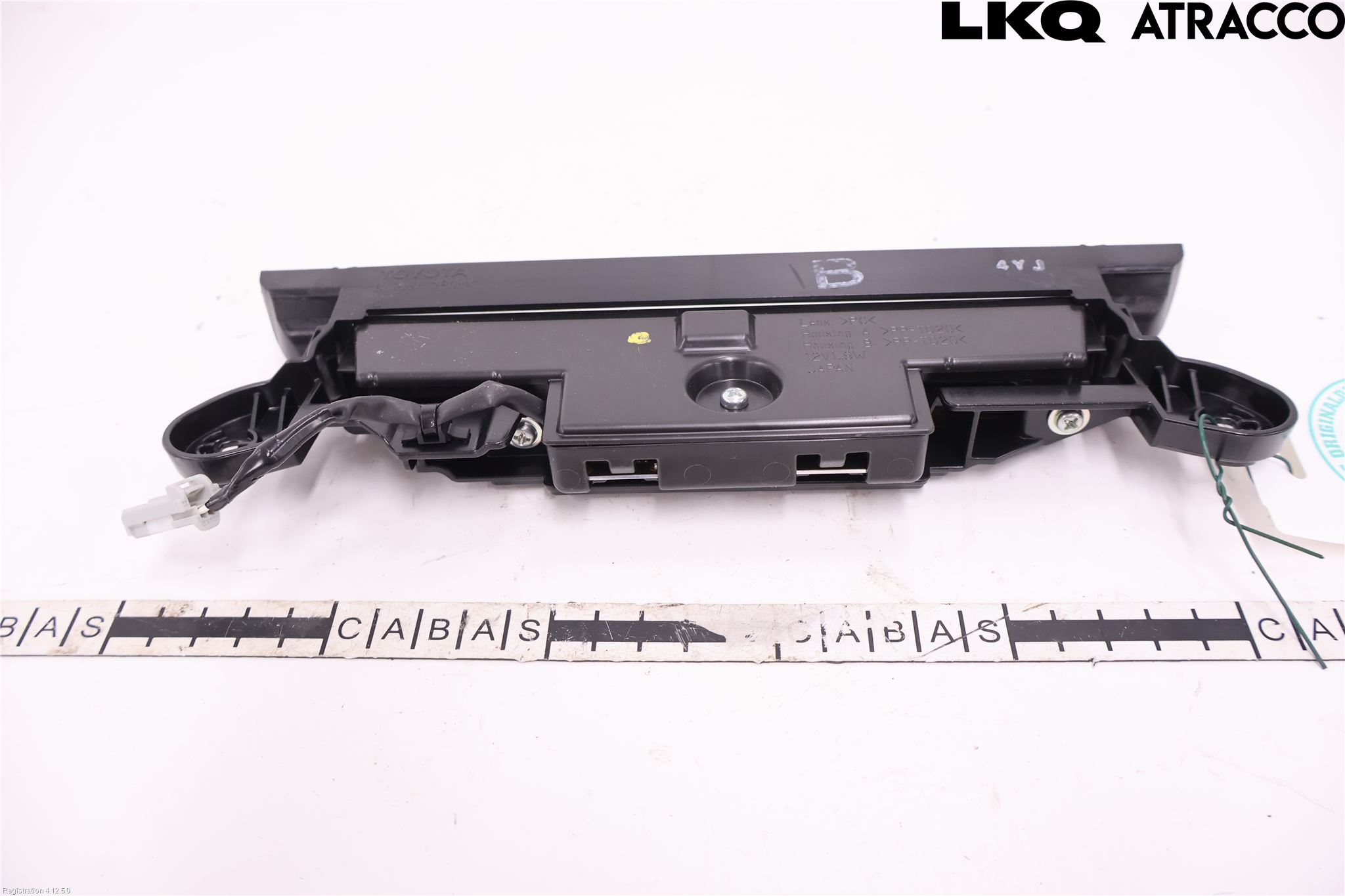 Toyota bZ4X EA10 22- Bromsljus Bakruta