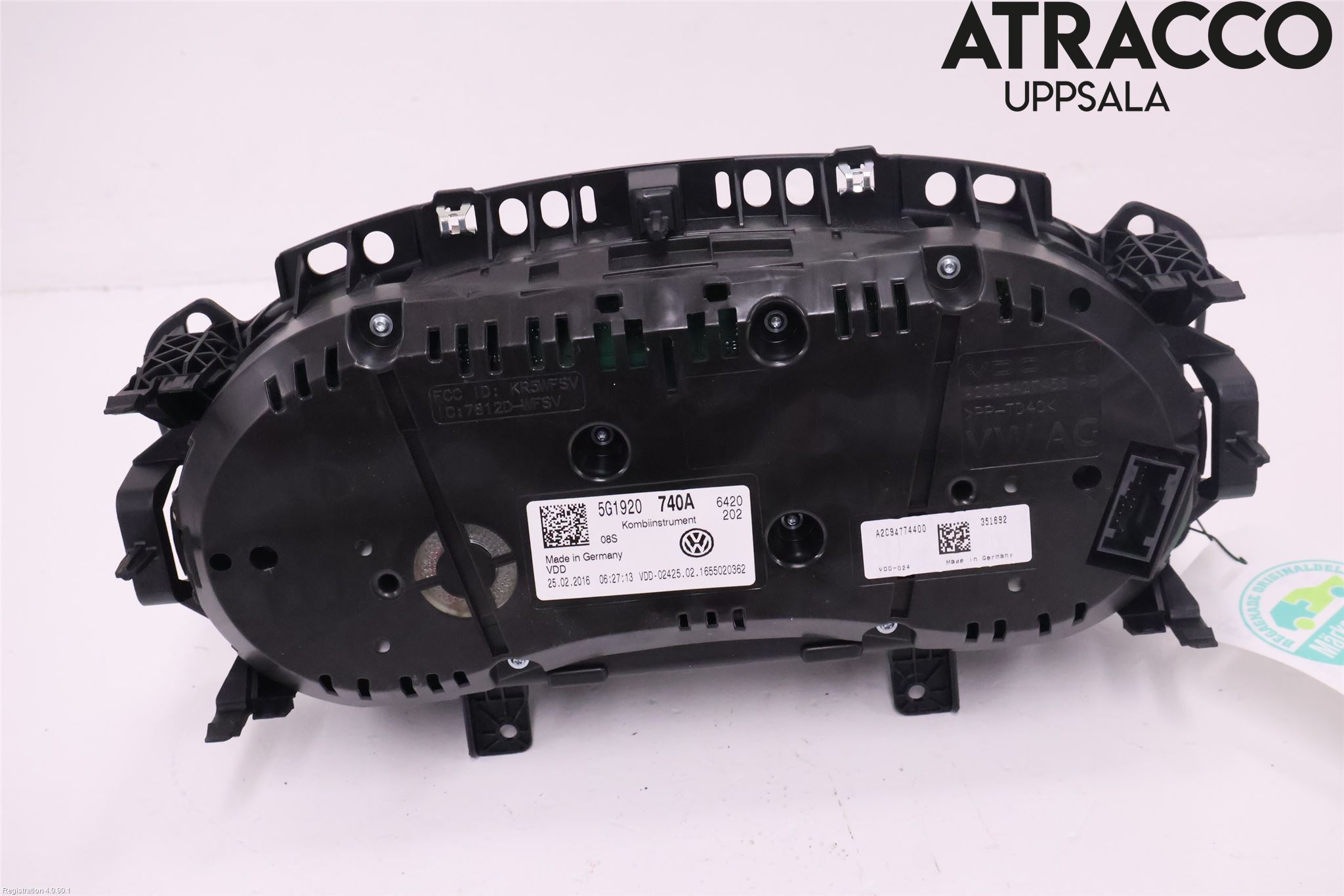 Volkswagen VW GOLF / E-GOLF VII 13-20 Instrument Komb